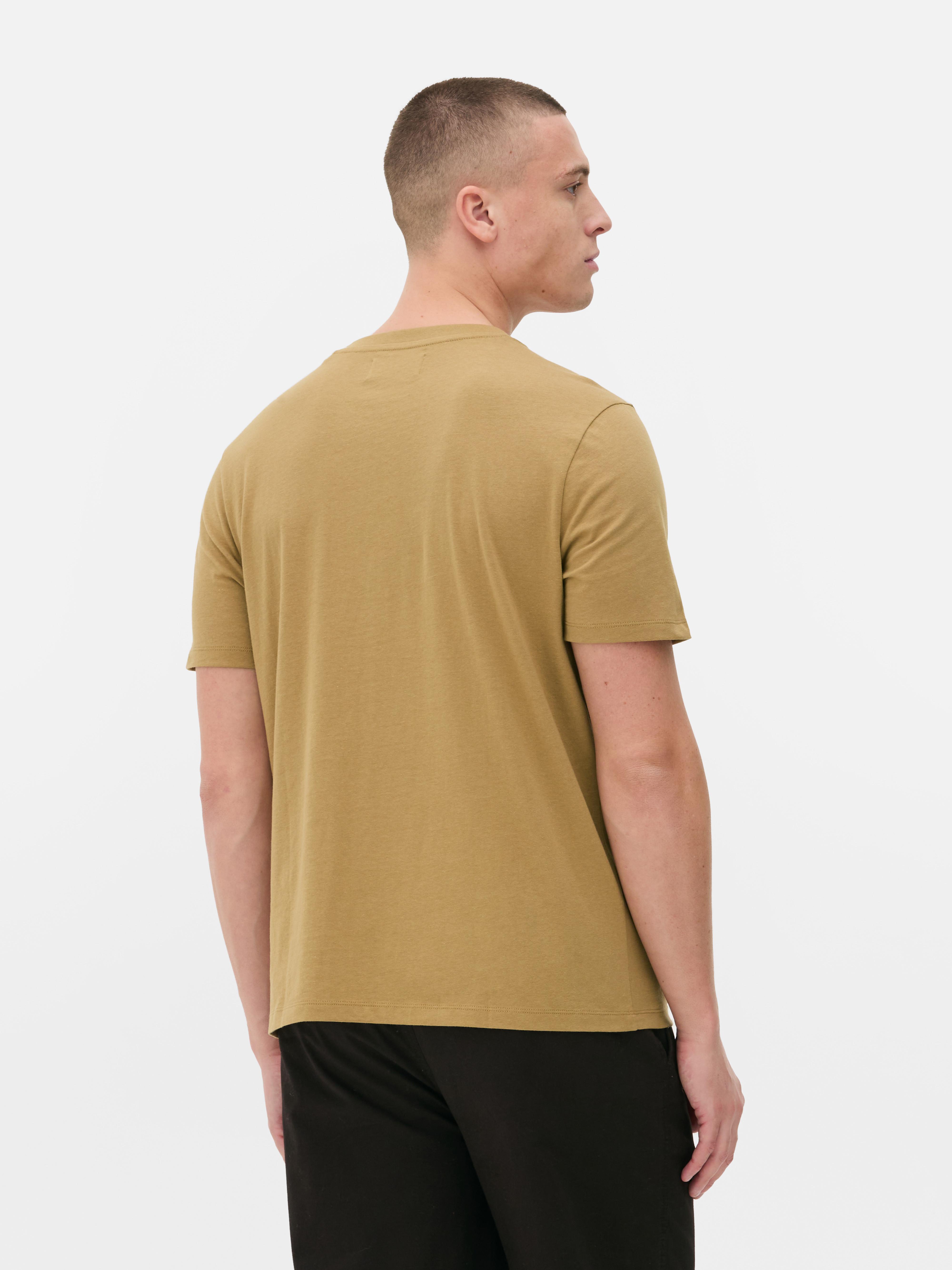 T-shirt met ronde hals