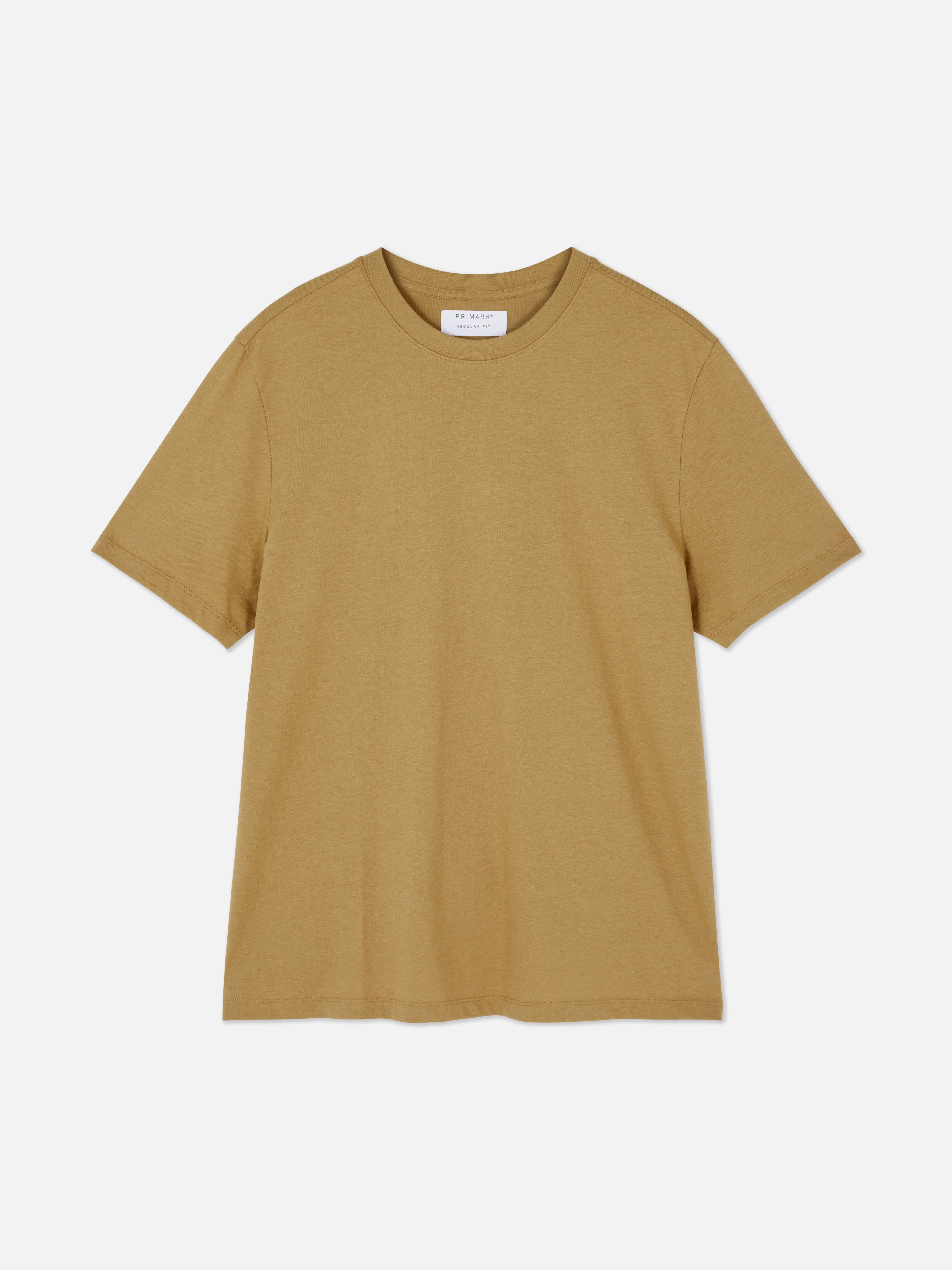 T-shirt met ronde hals