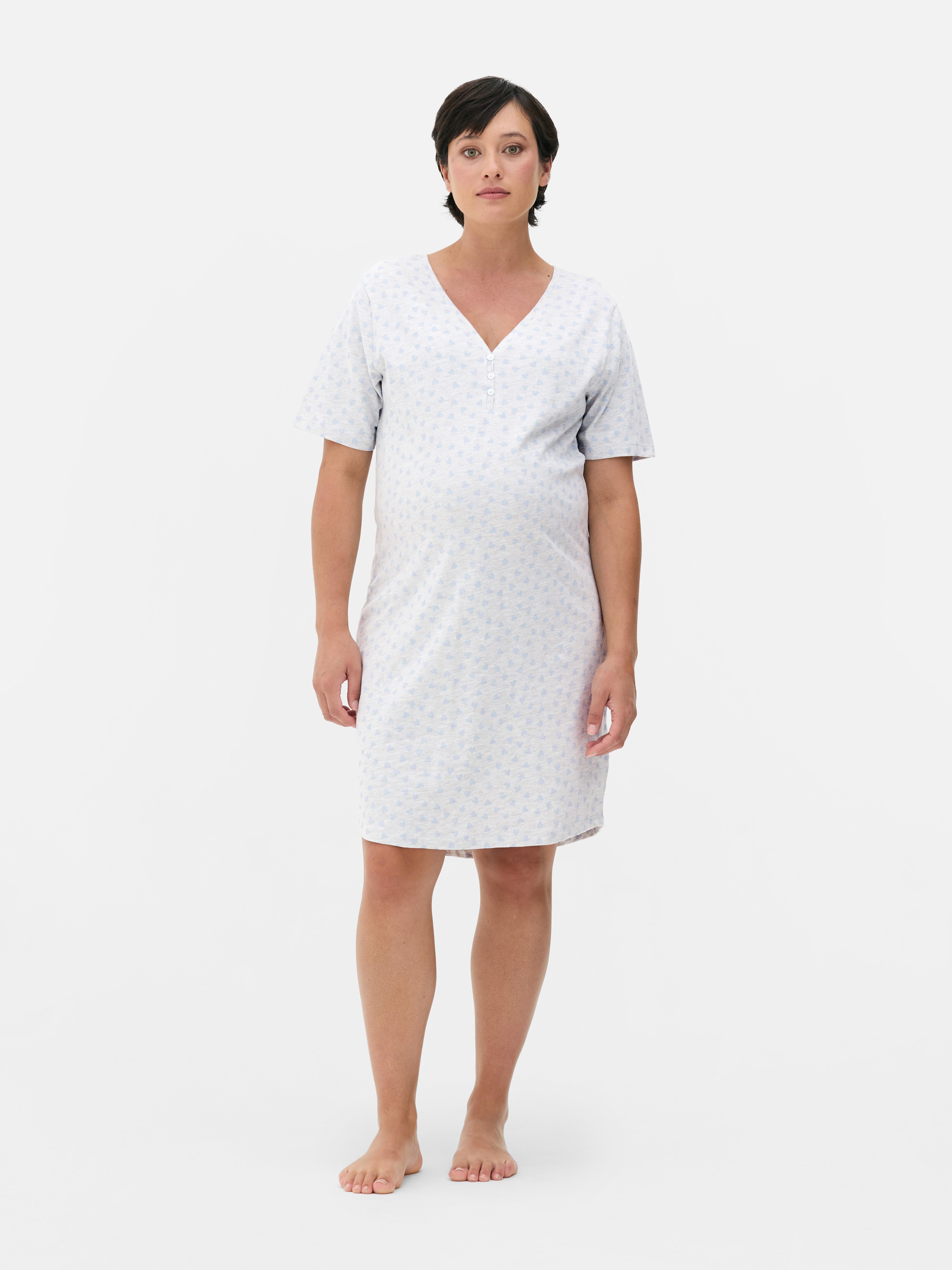 V-Neck Jersey Sleep Tee