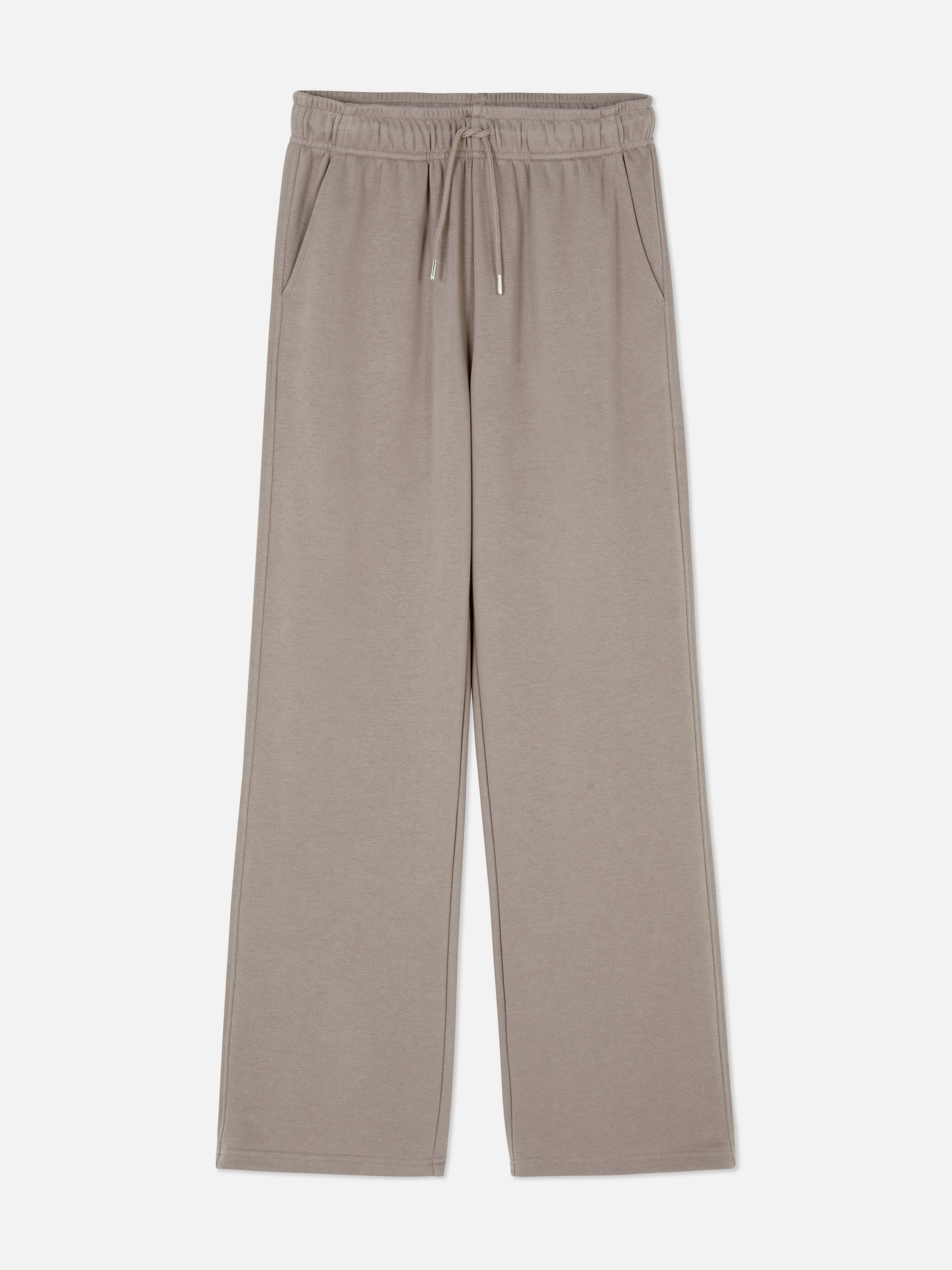 Joggers con cordón de ajuste y pernera recta