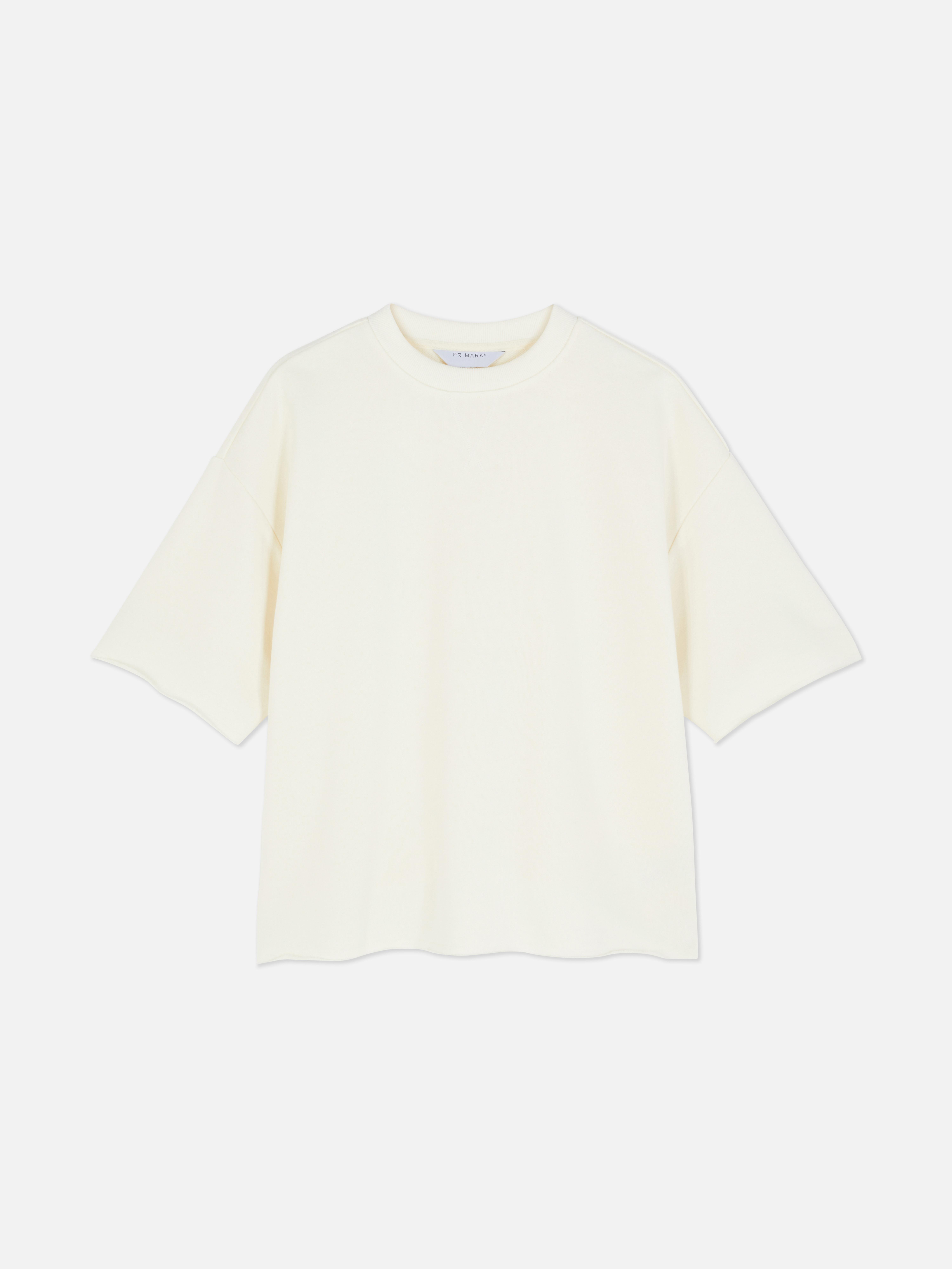 Oversized Short Sleeve Sweatshirt