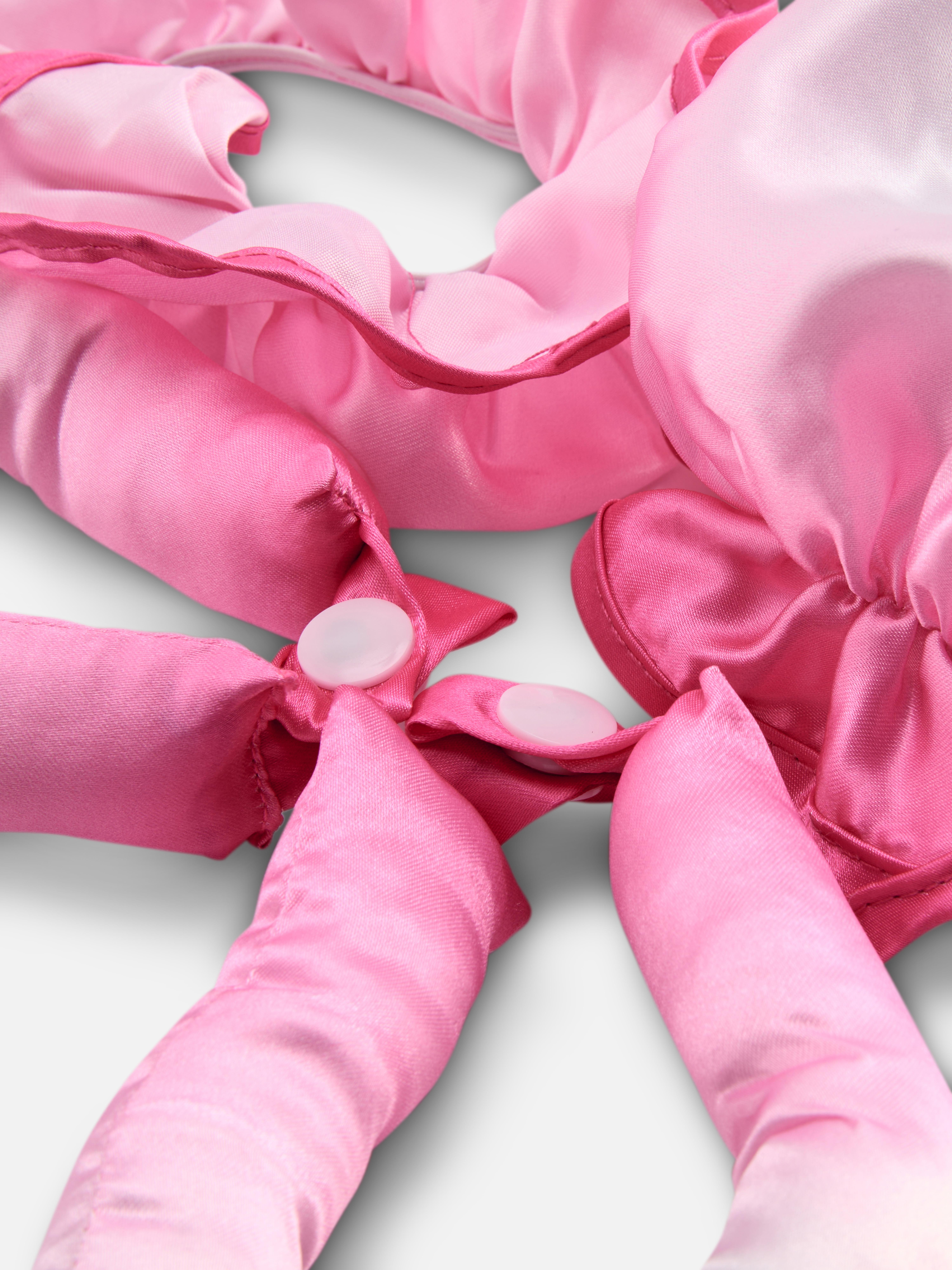 PS... Satin Heatless Bun Hair Curlers
