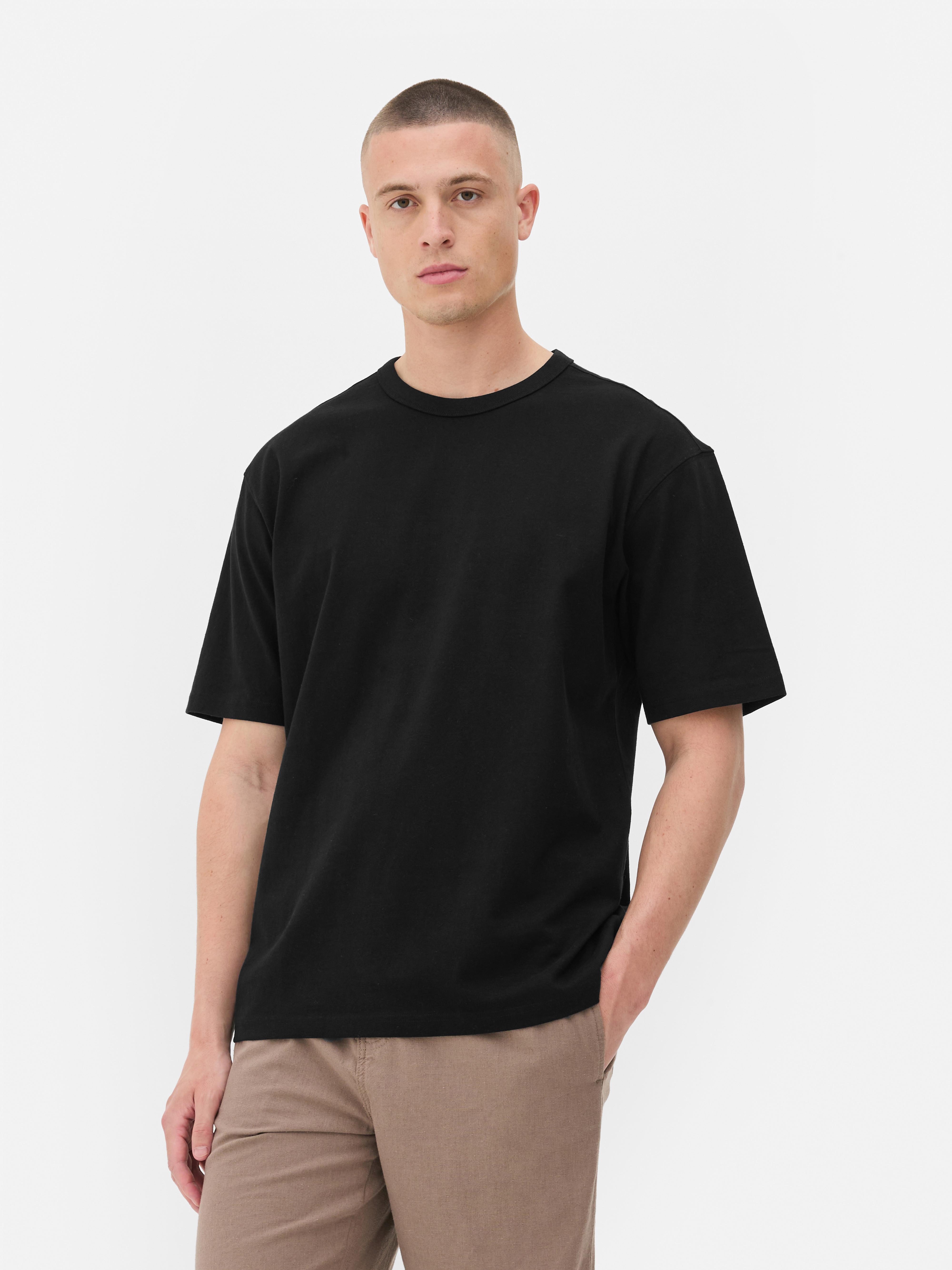 Basic T-shirt met korte mouwen