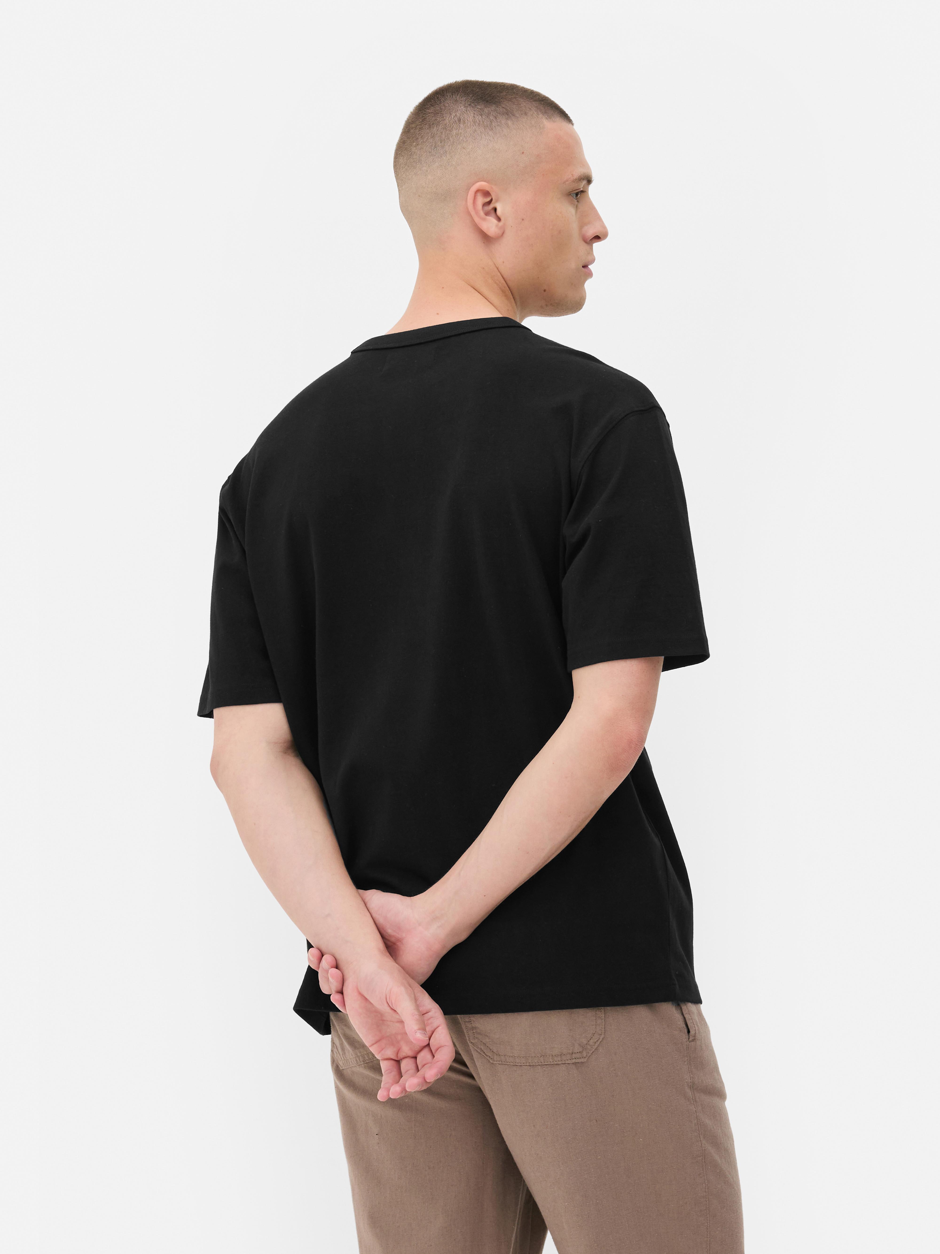 Basic T-shirt met korte mouwen