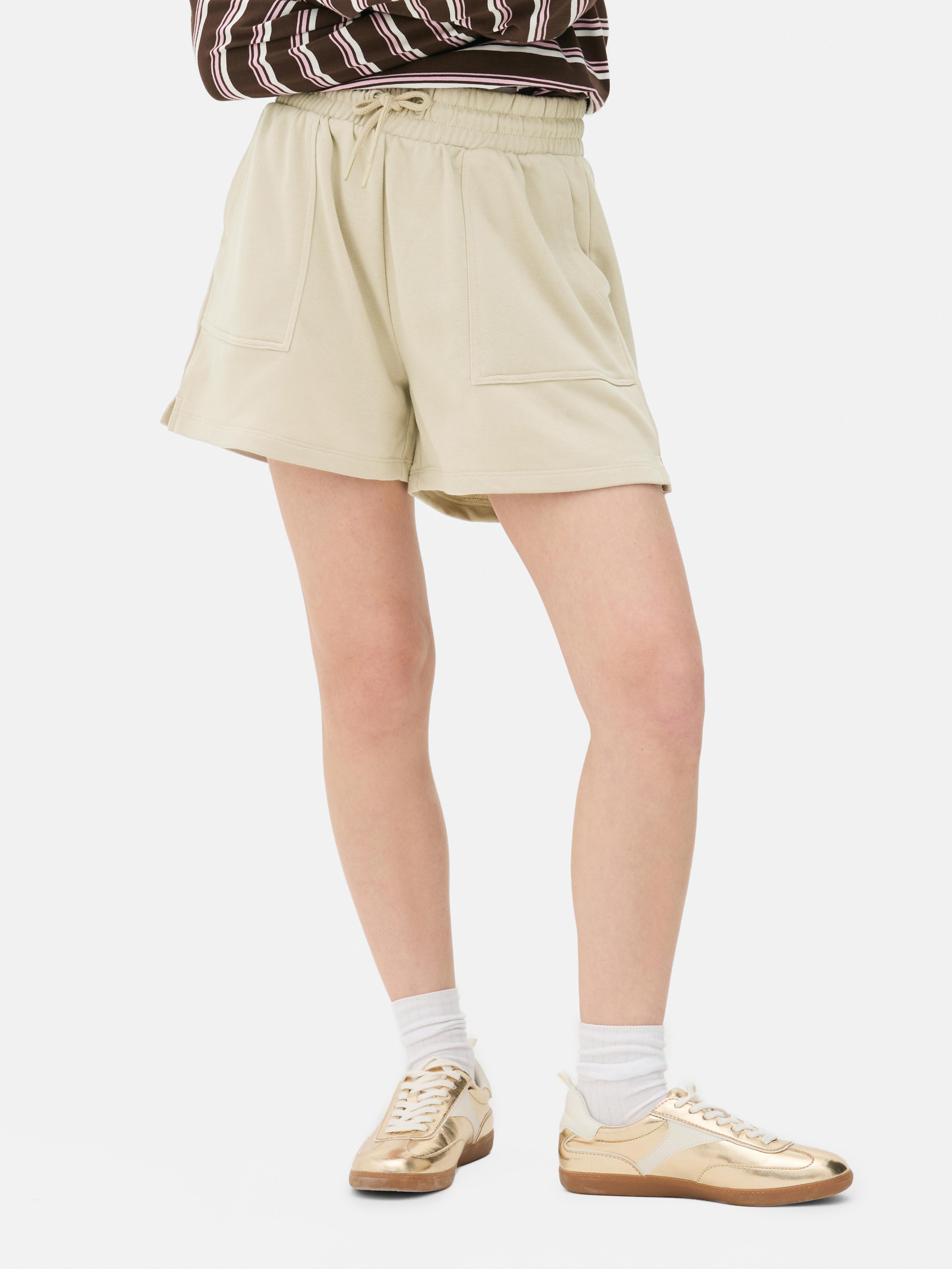 Drawstring Jersey Shorts
