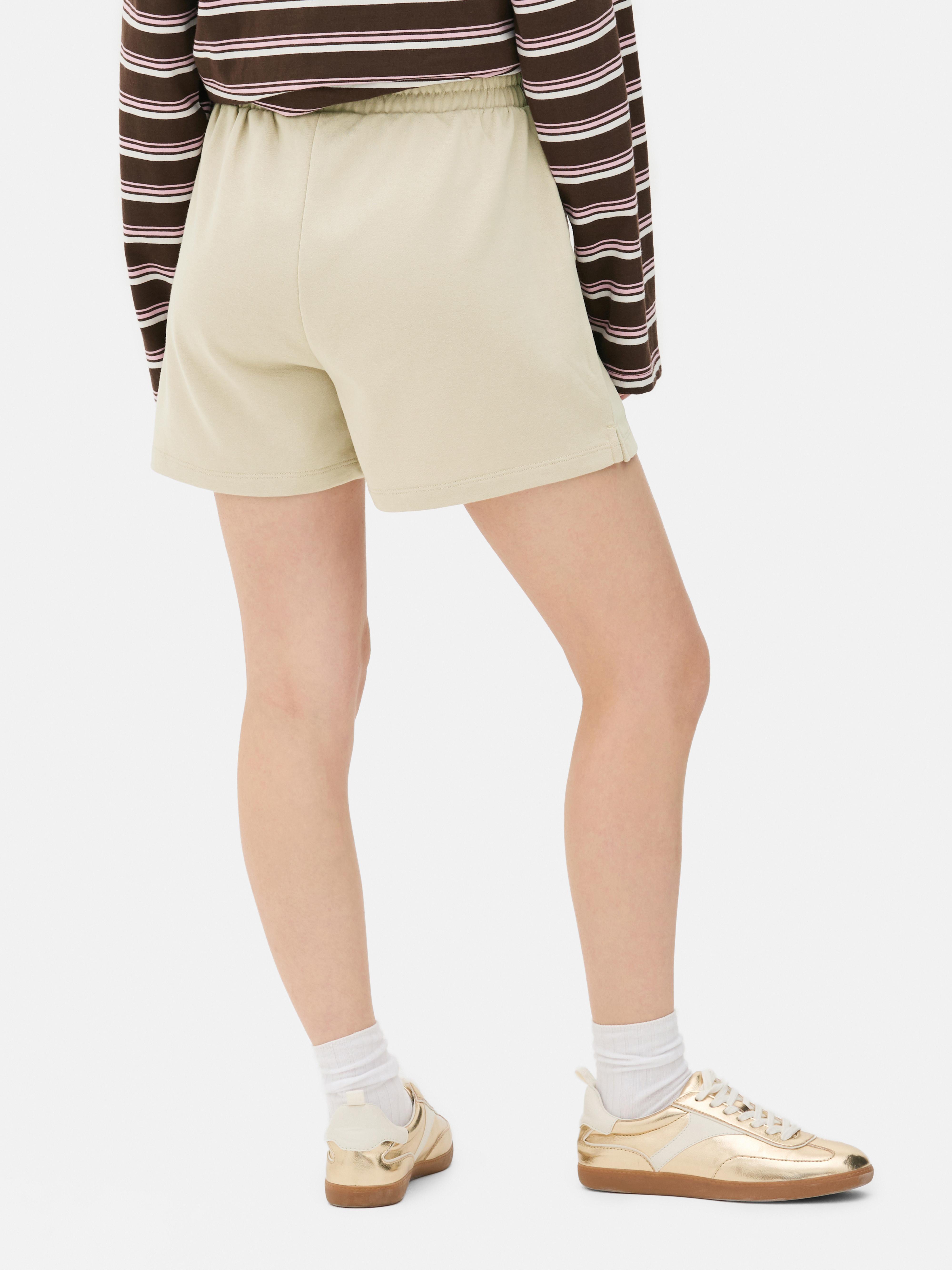 Drawstring Jersey Shorts