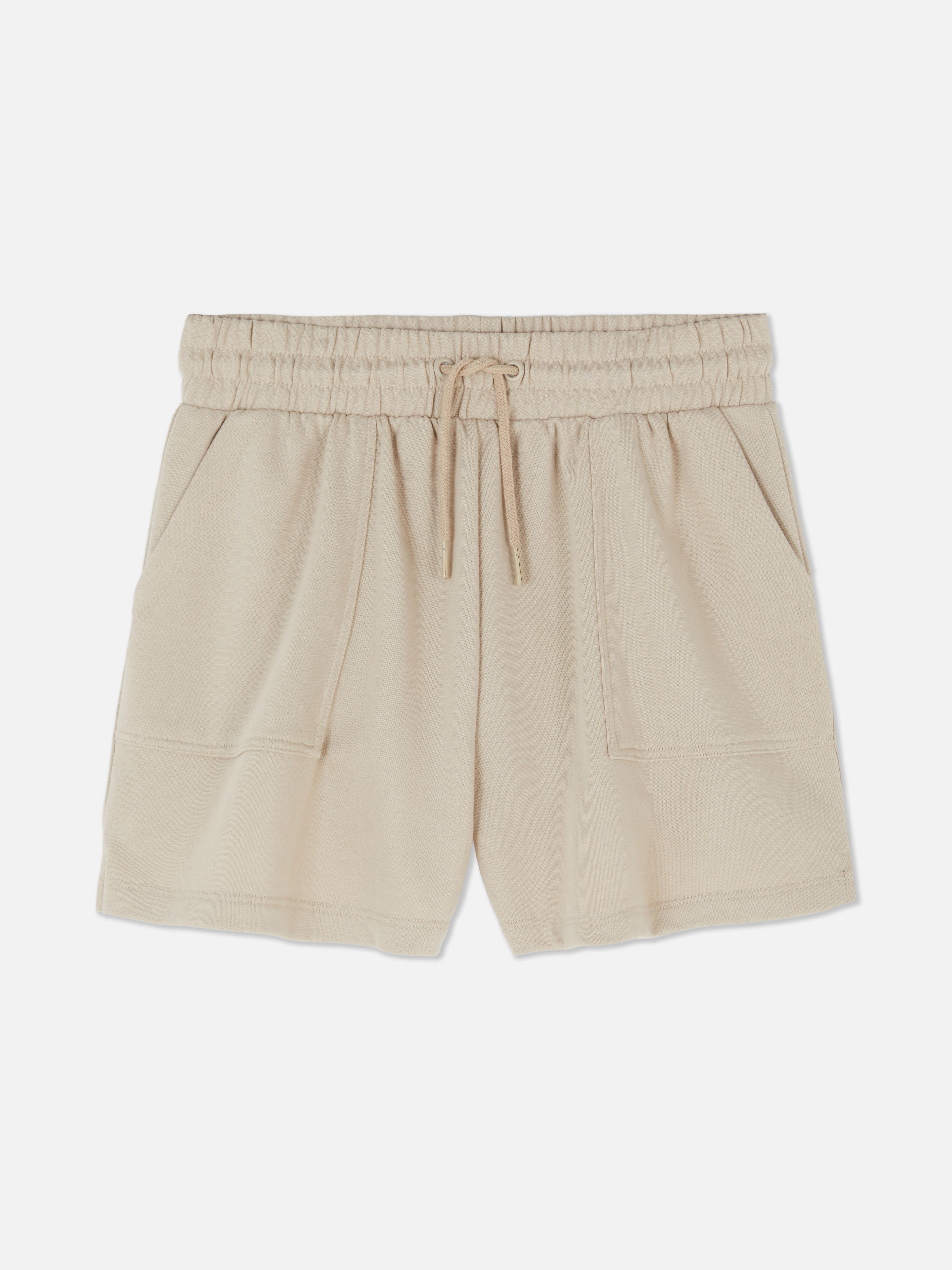 Drawstring Jersey Shorts