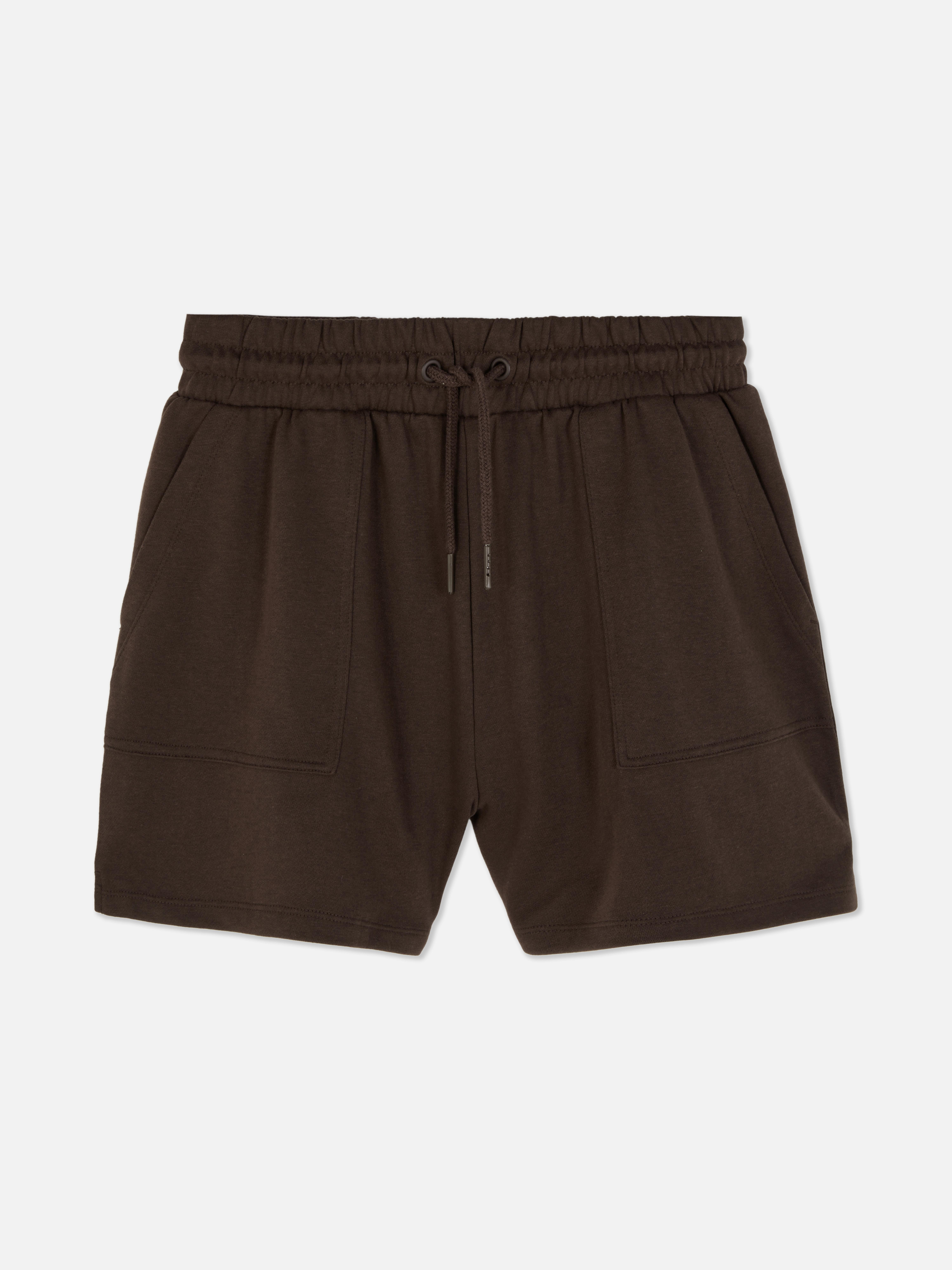 Drawstring Jersey Shorts