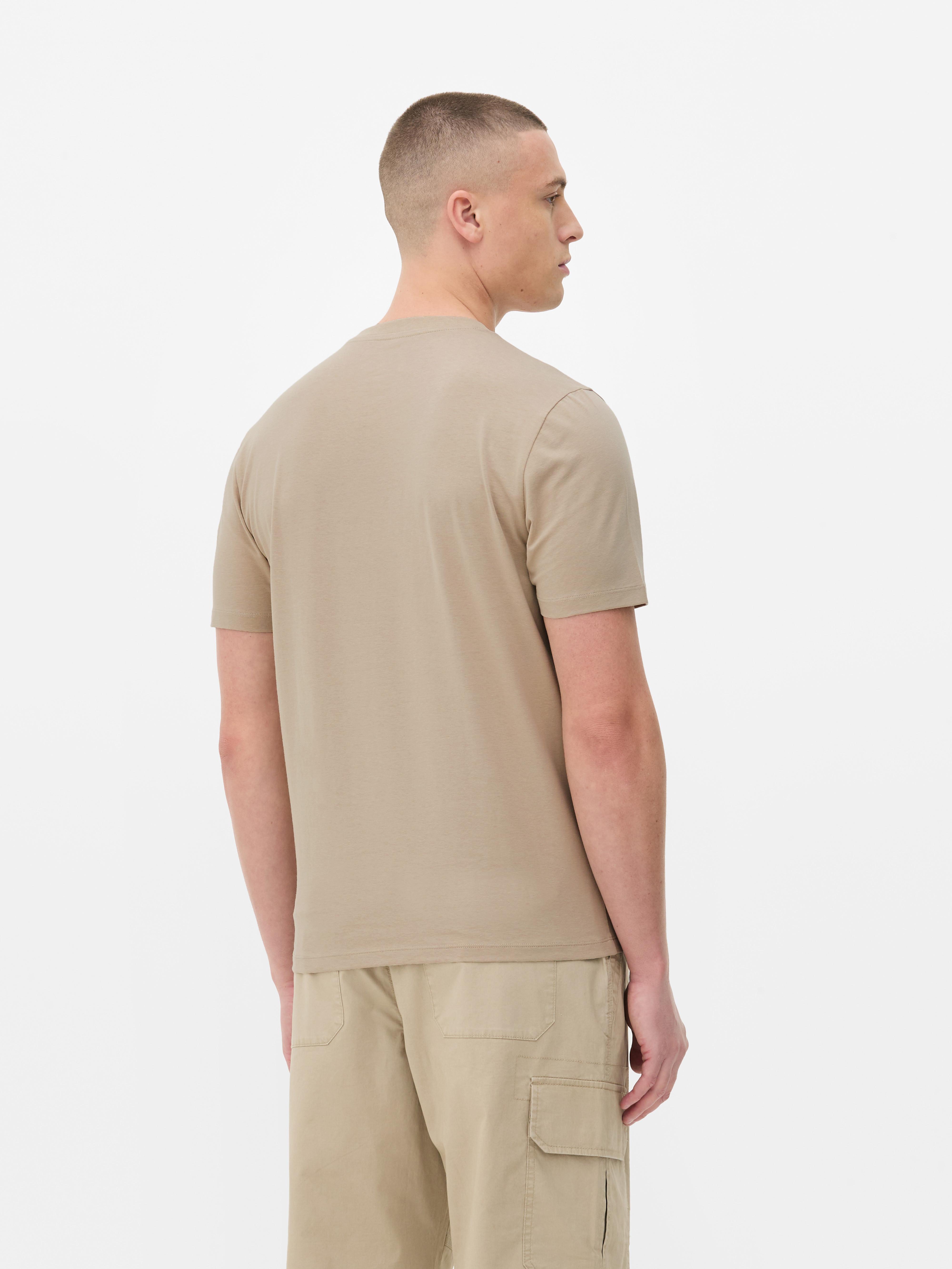 T-shirt uni coupe slim