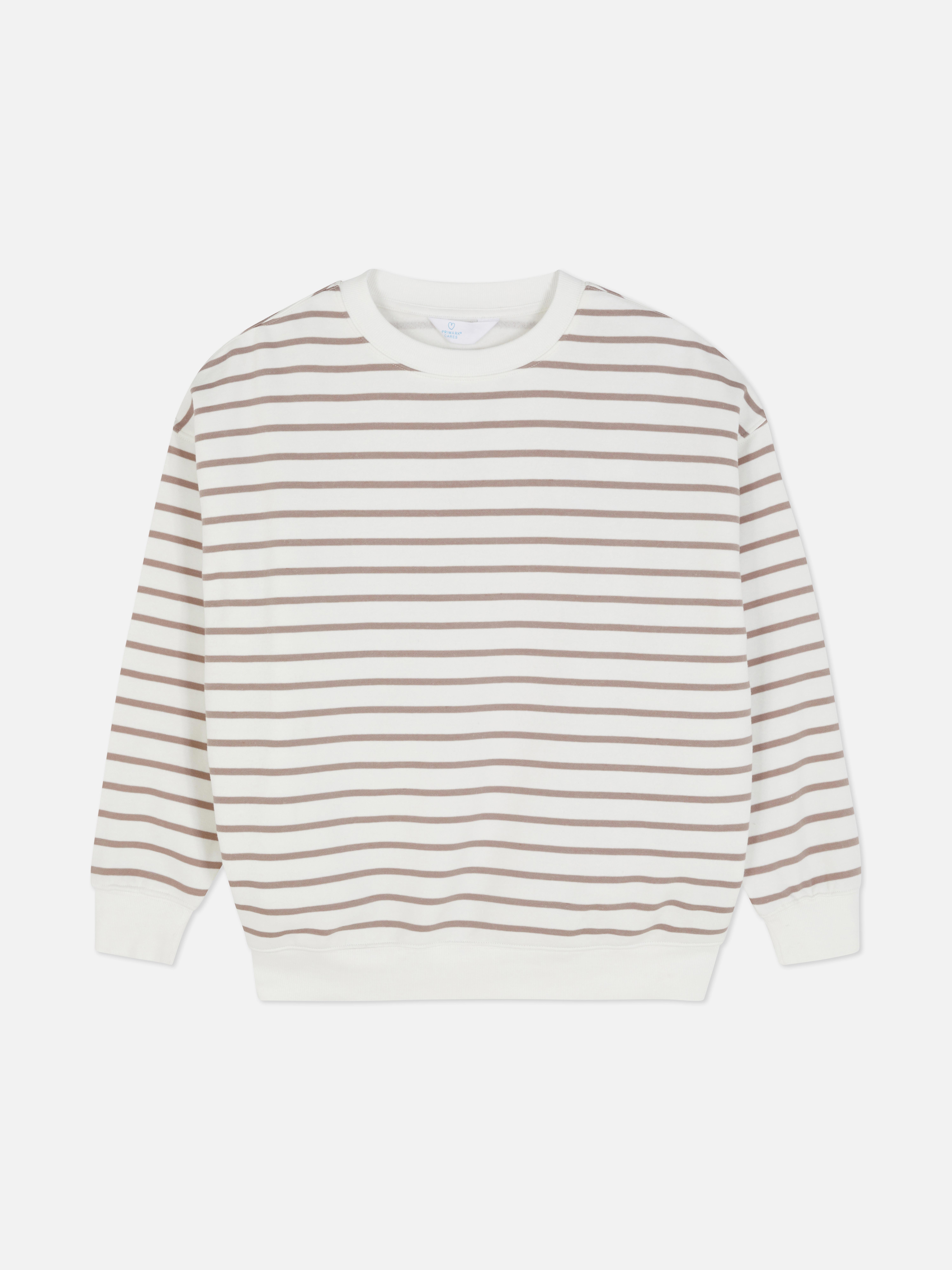 Camisola larga riscas