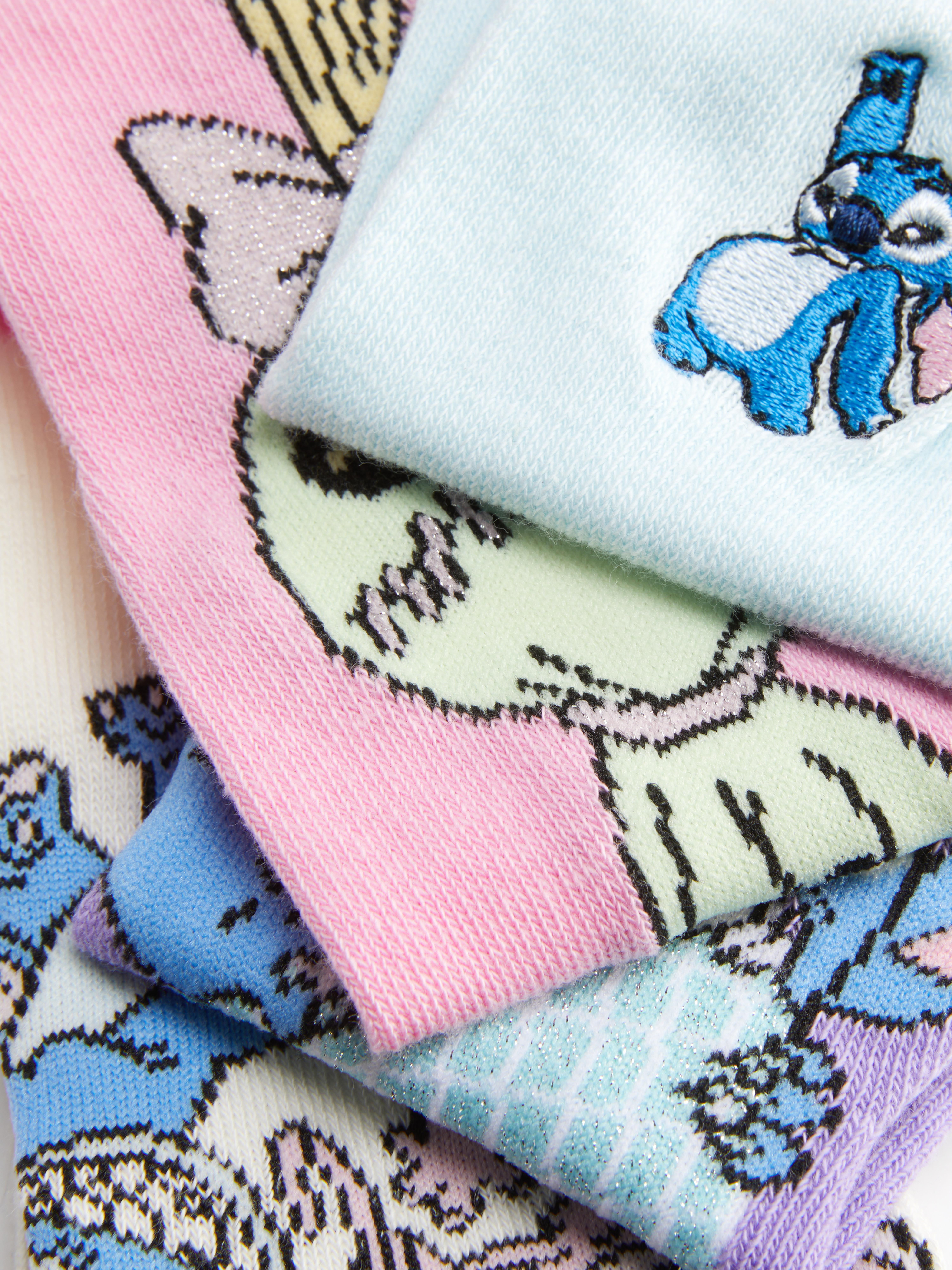 Lot de 4 paires de socquettes Disney Stitch