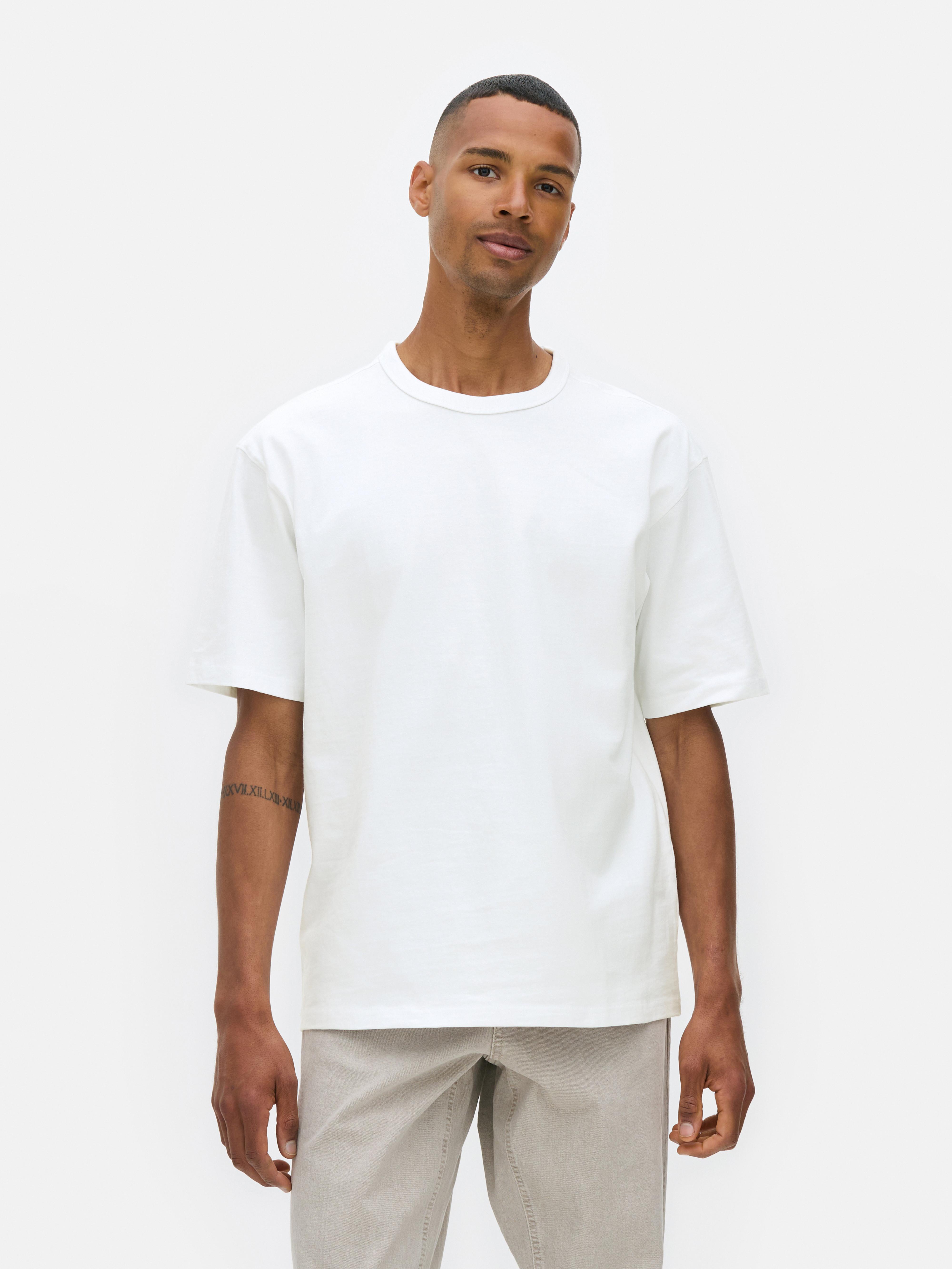 Basic T-shirt met korte mouwen