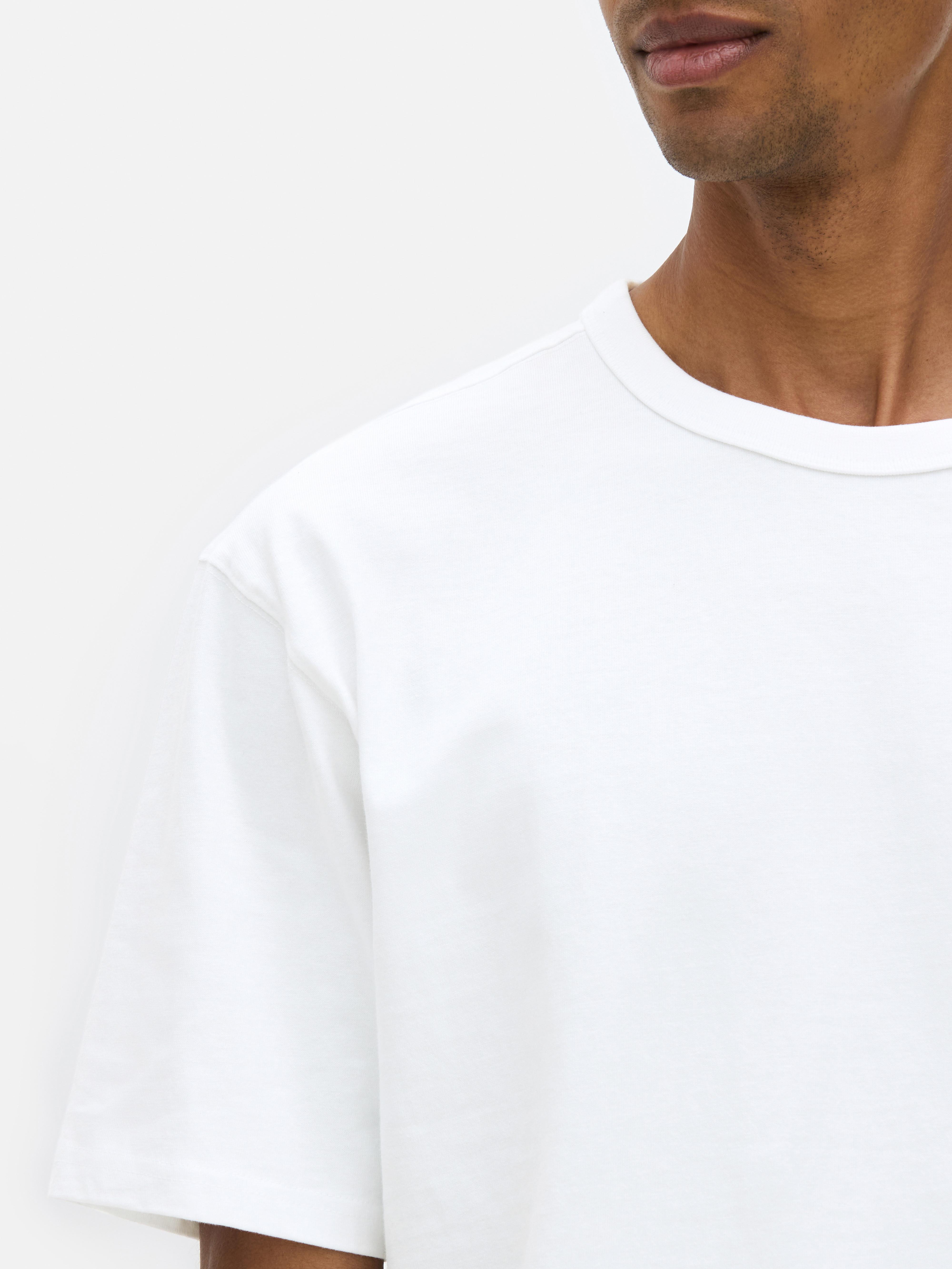 Basic T-shirt met korte mouwen