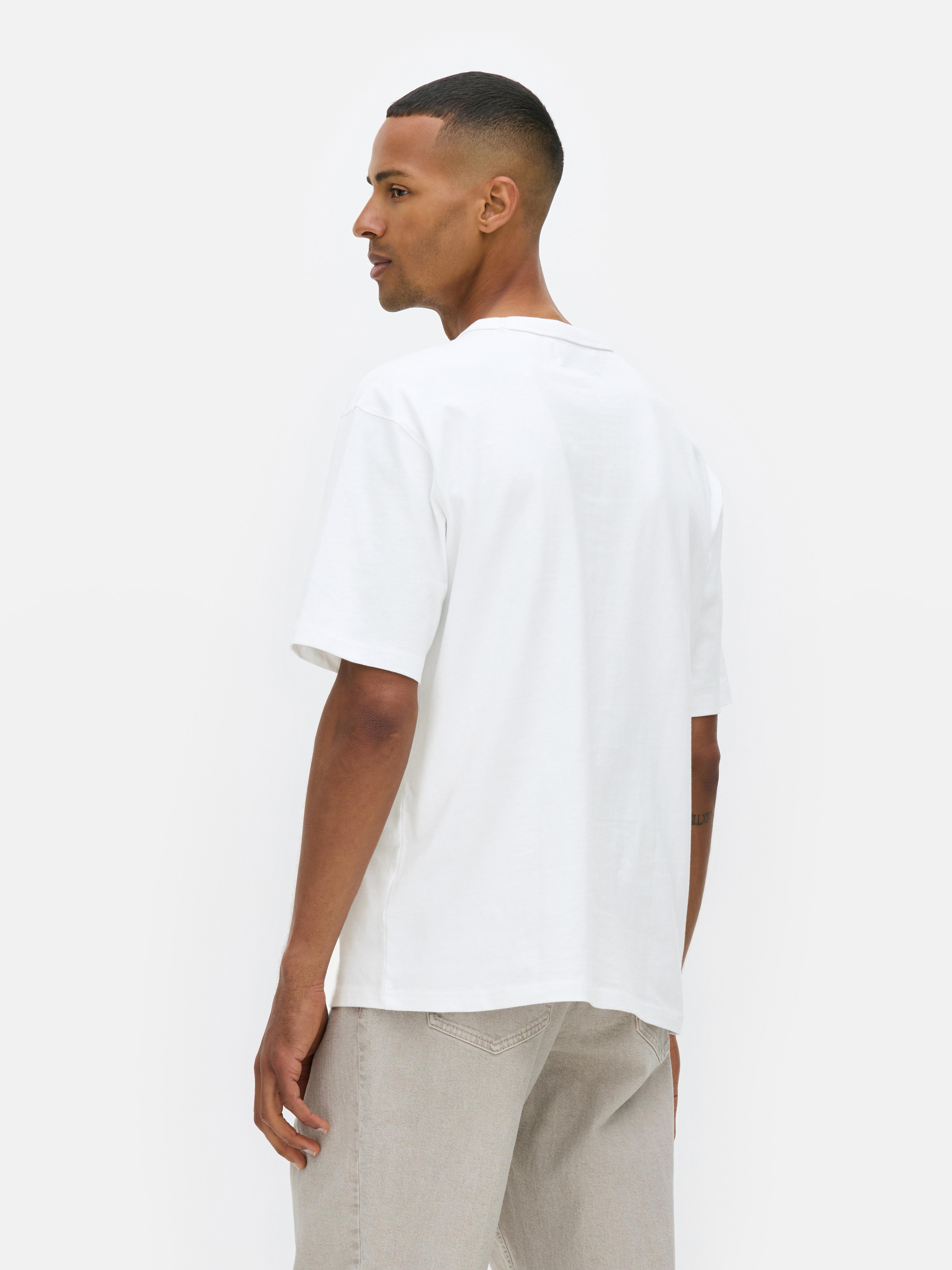 Basic T-shirt met korte mouwen