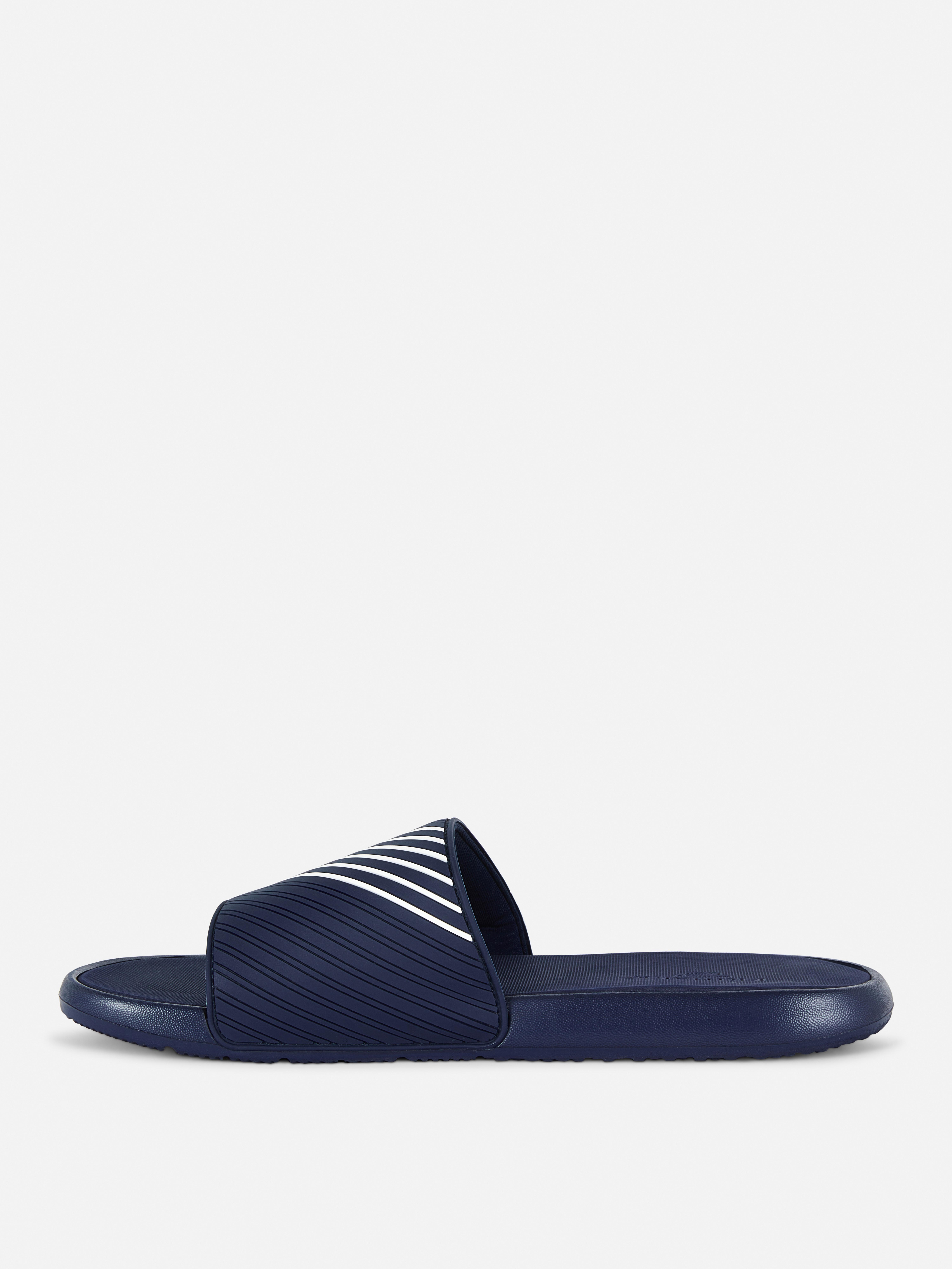 Chanclas de piscina a rayas