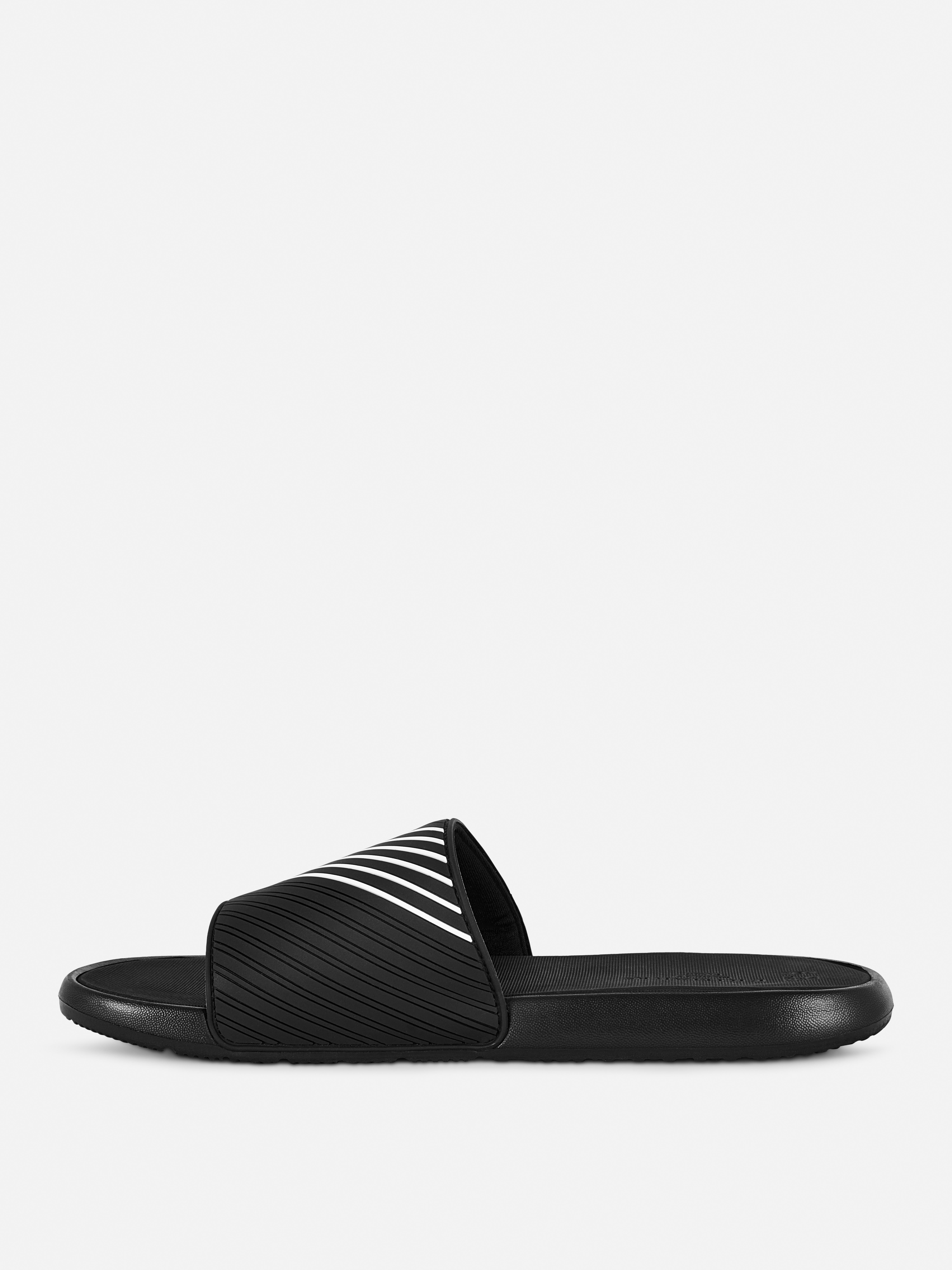 Chanclas de piscina a rayas