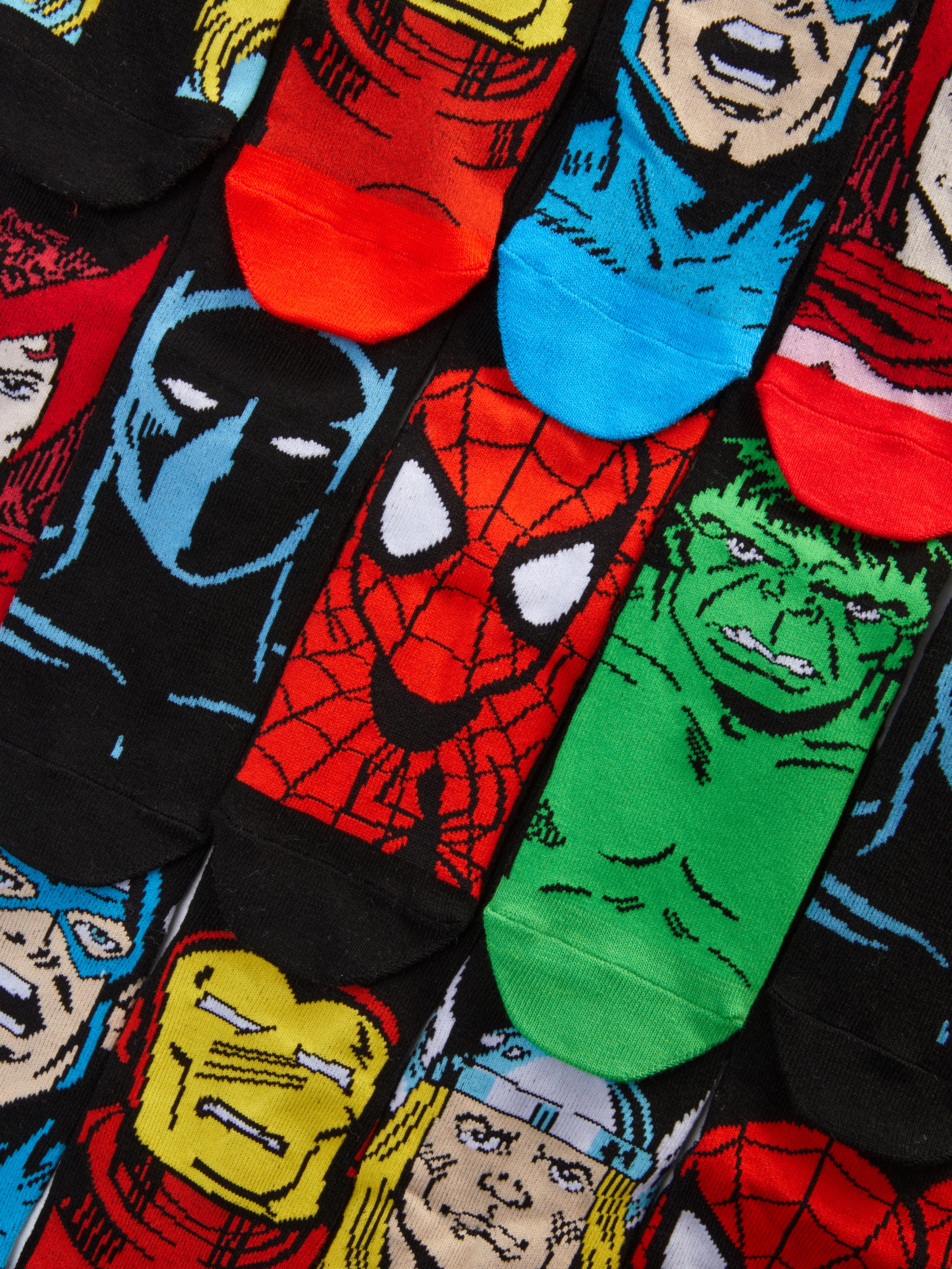 Členkové ponožky MARVEL Avengers, 7 párov