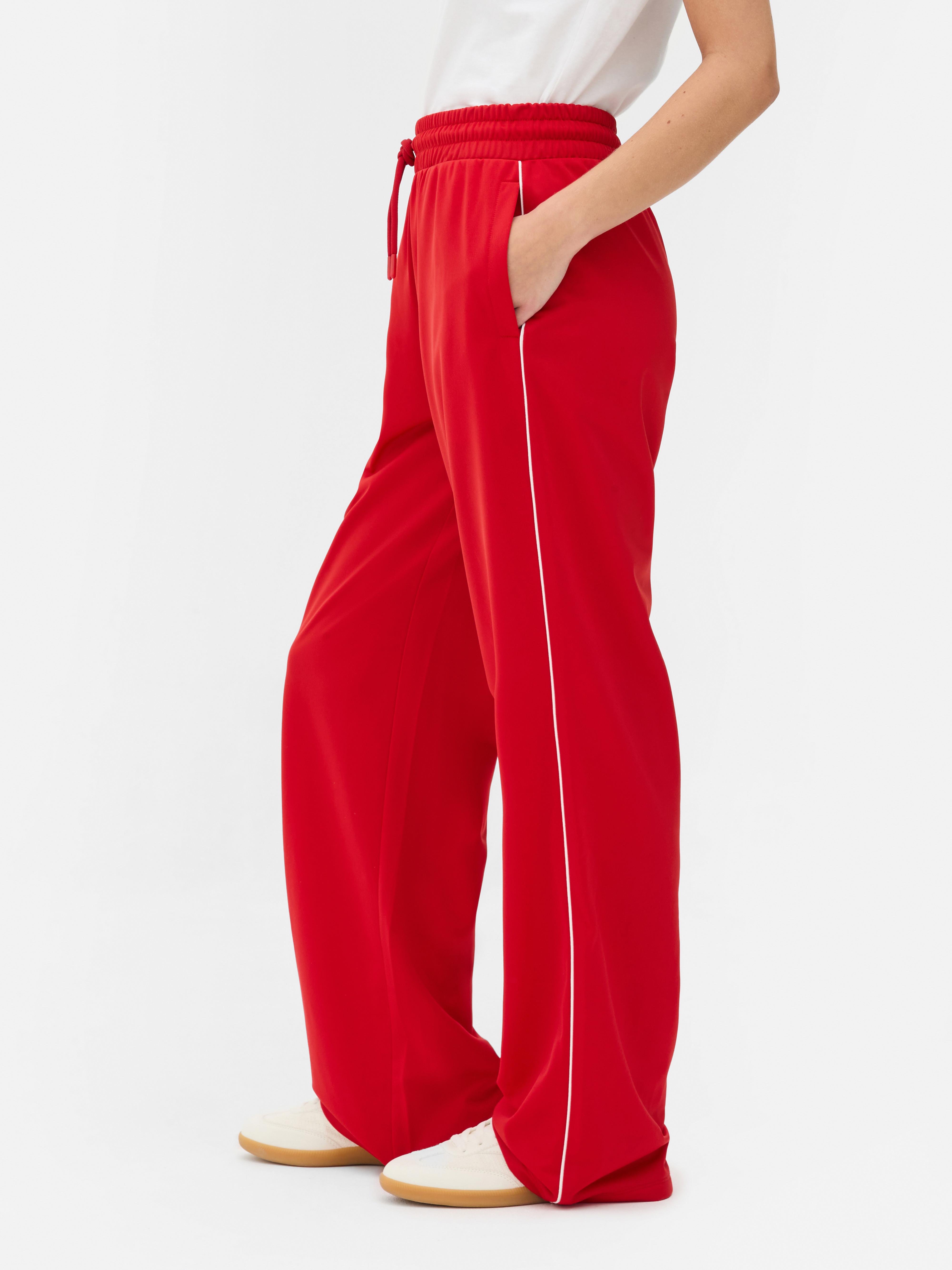 Co-ord Straight Leg Tricot Joggers