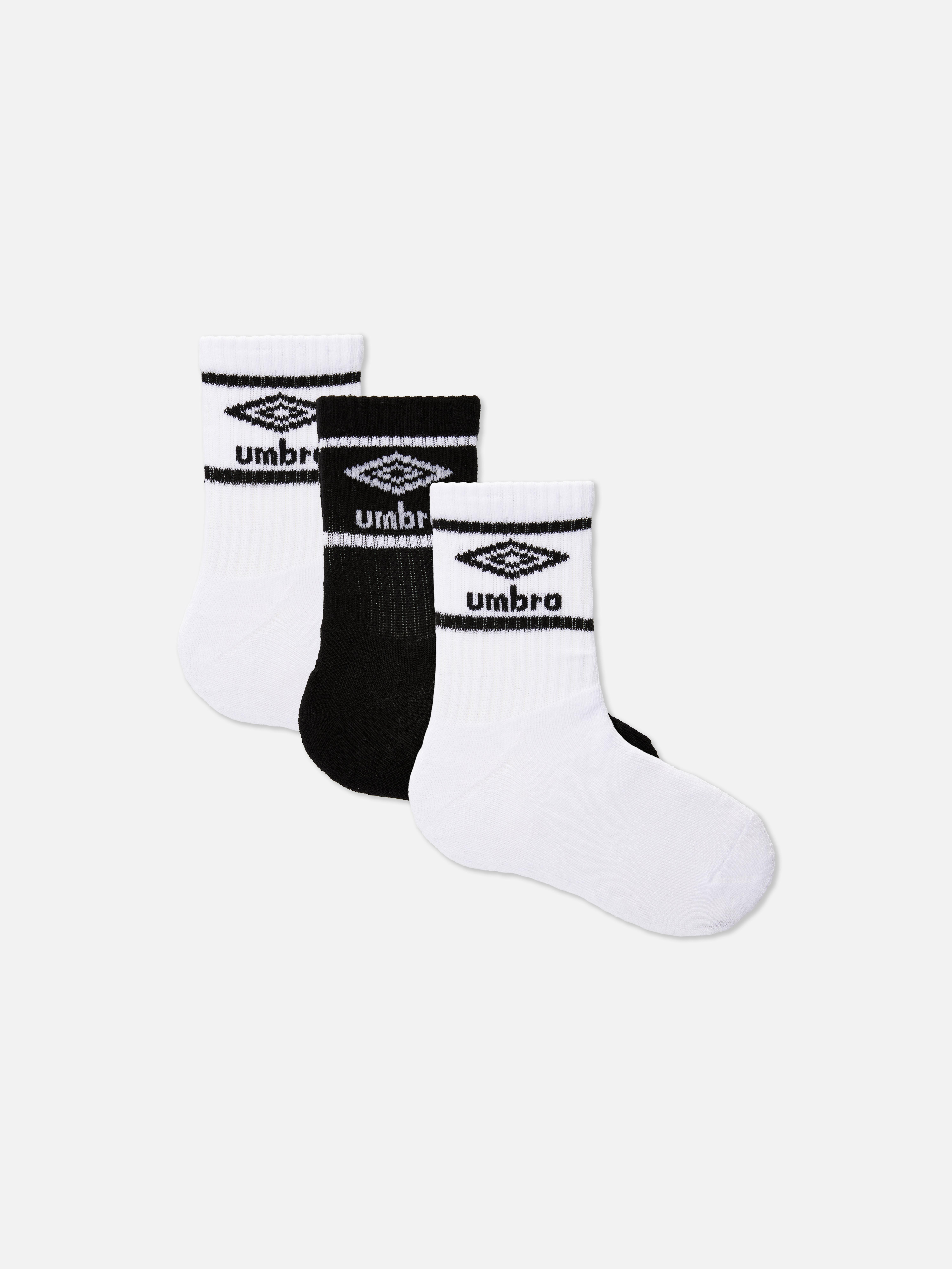 3pk Umbro Ankle Socks