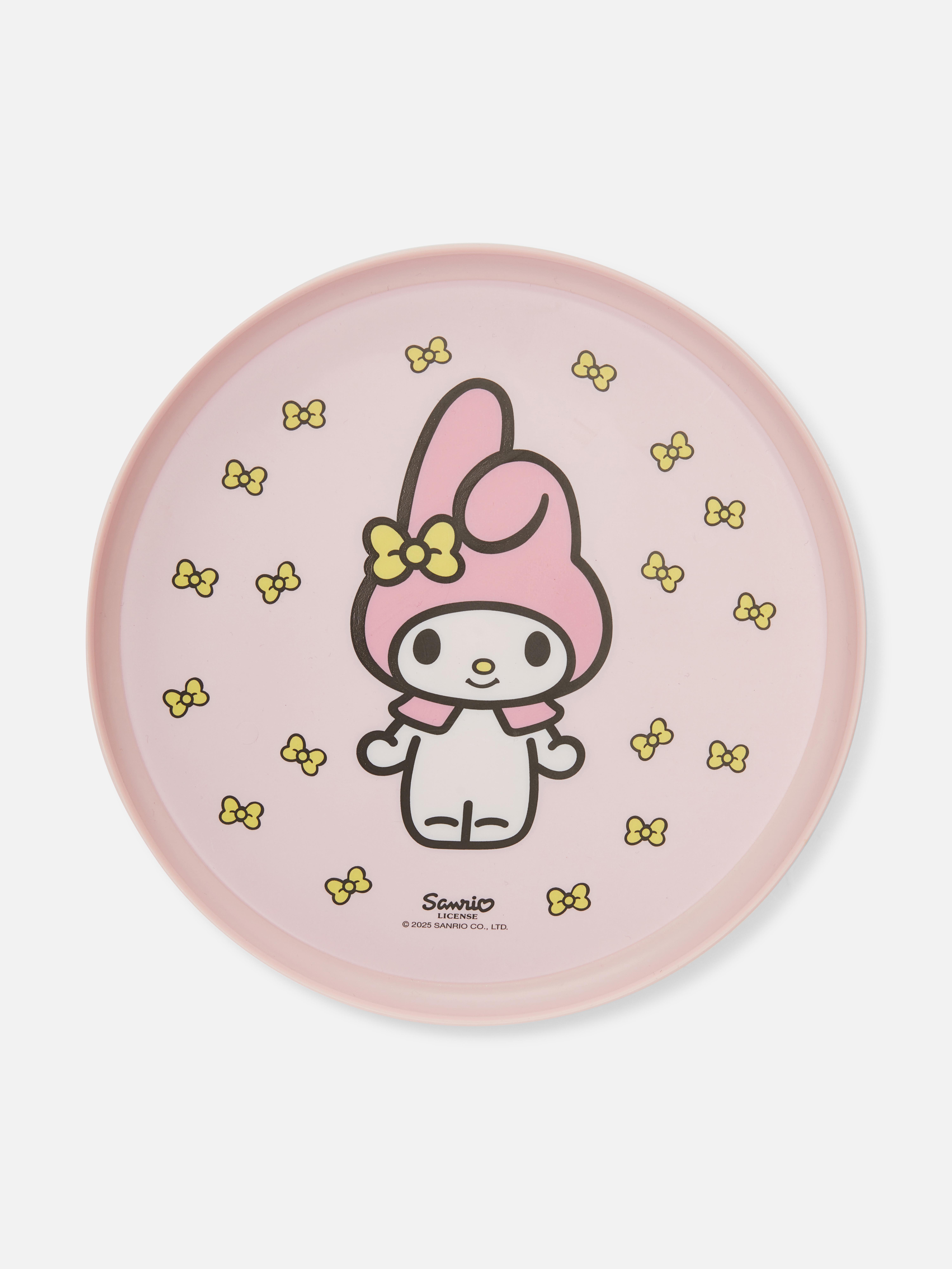 Hello Kitty My Melody Raised Edge Side Plate