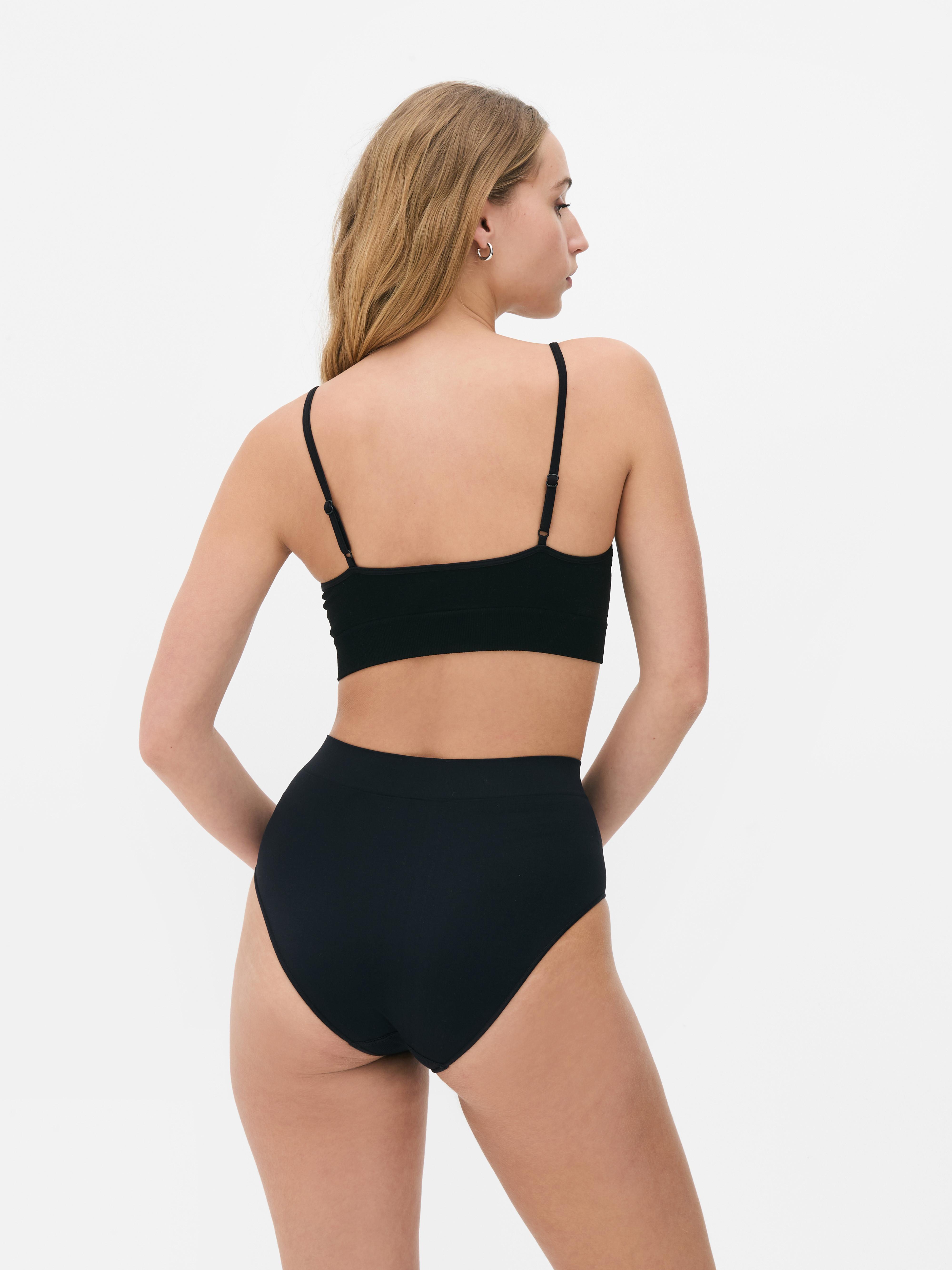 Brassière sans coutures à col en V