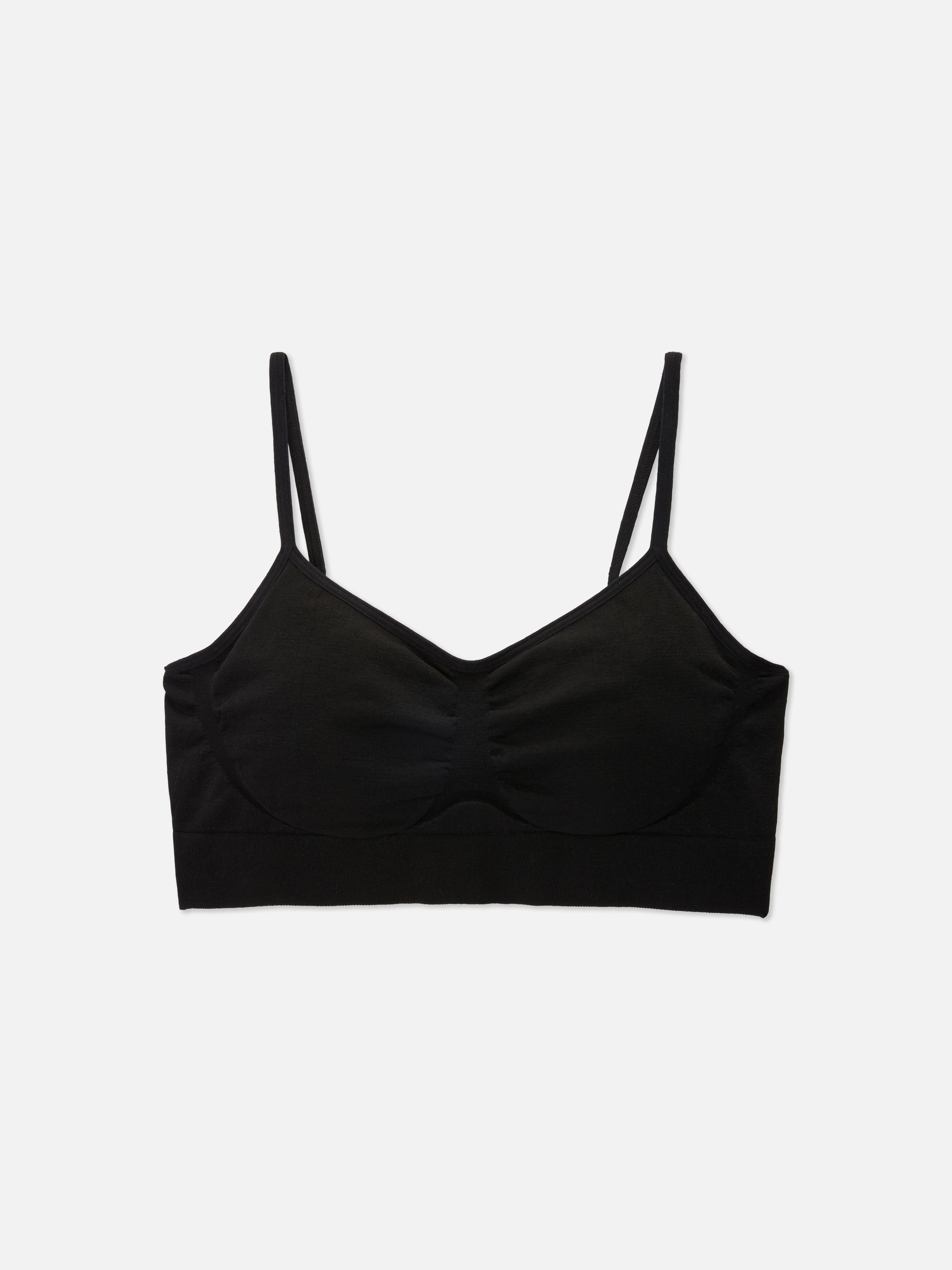 Brassière sans coutures à col en V