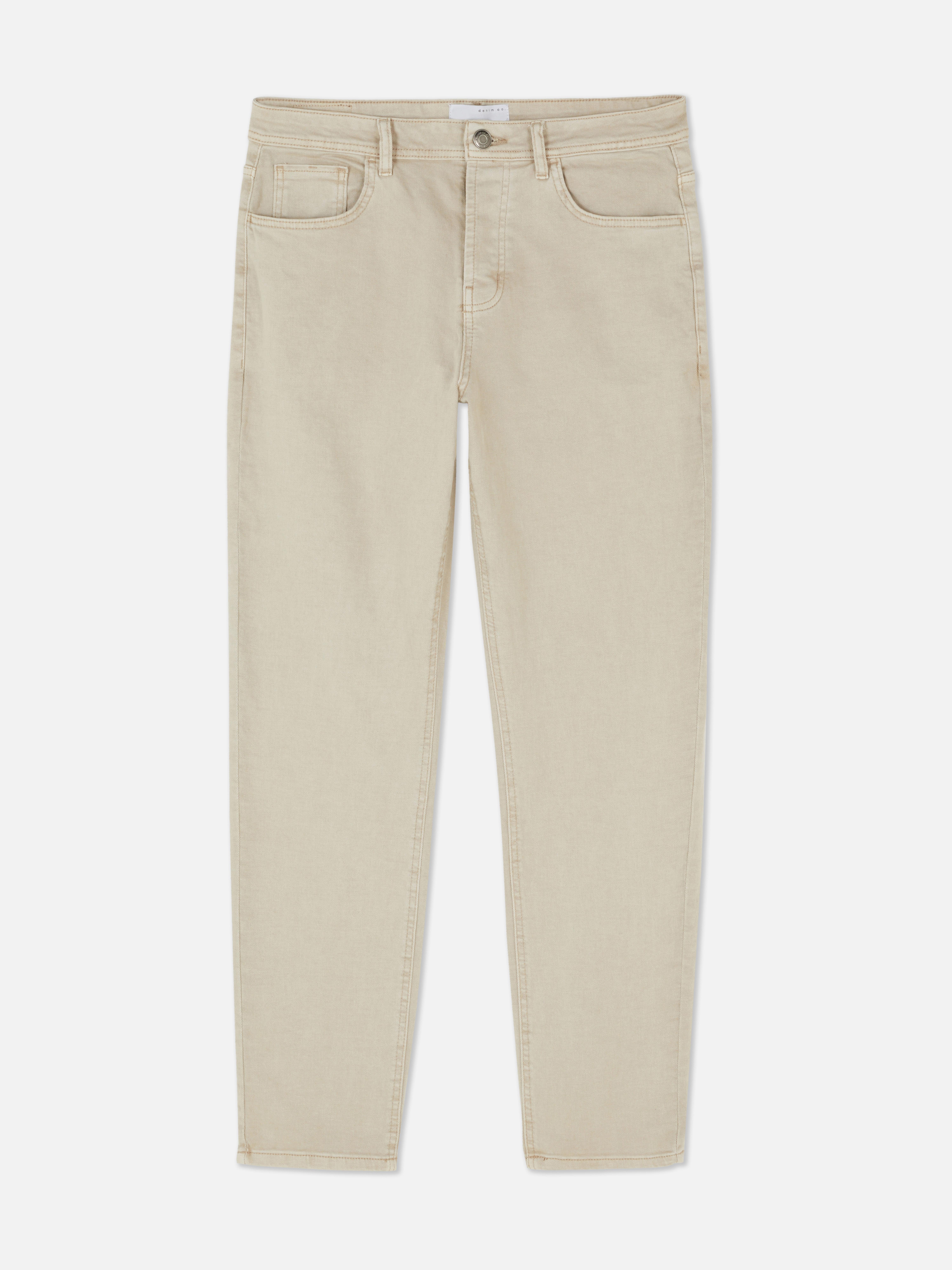Jean droit taille mi-haute