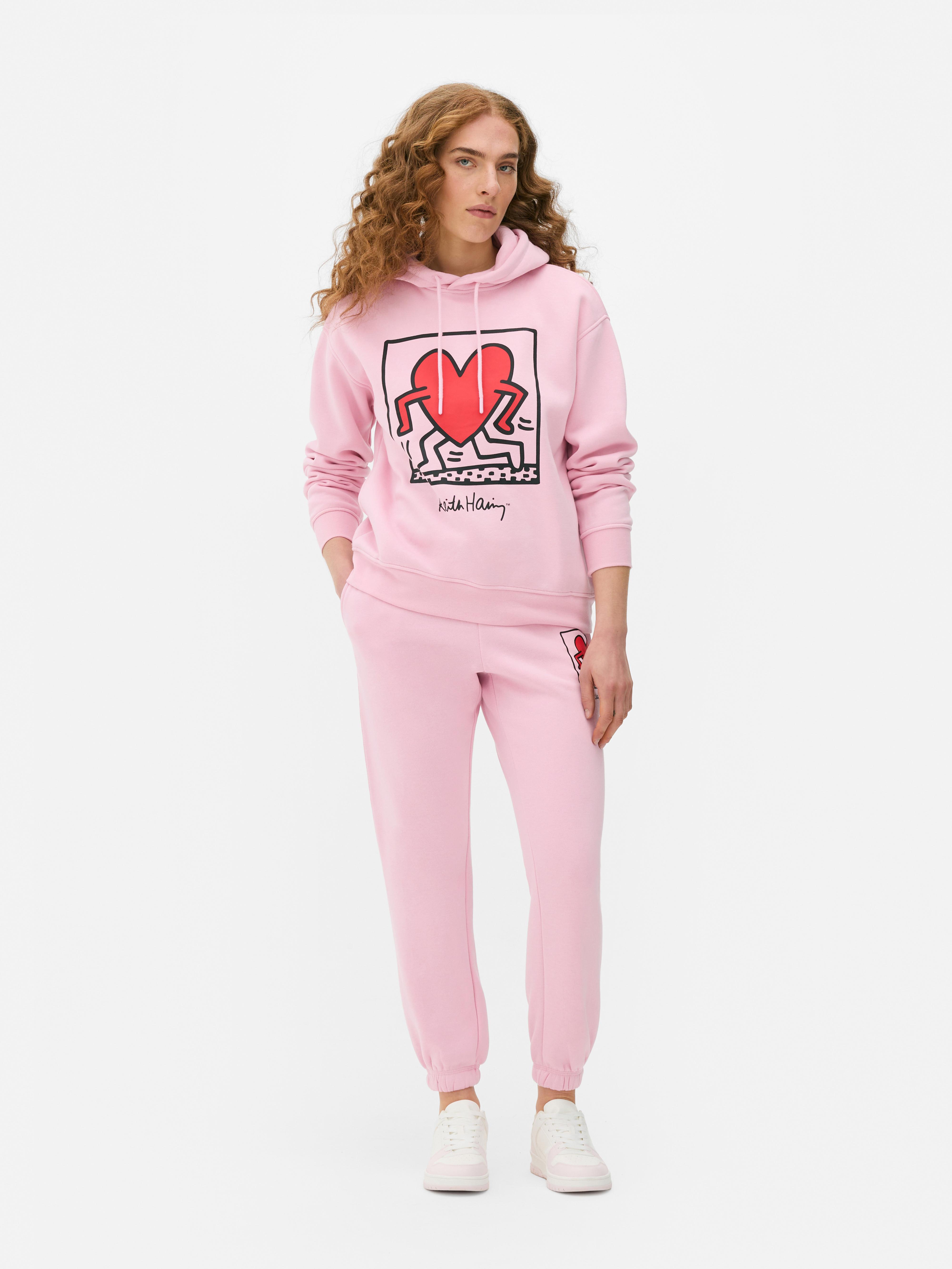 Keith Haring Heart Hoodie