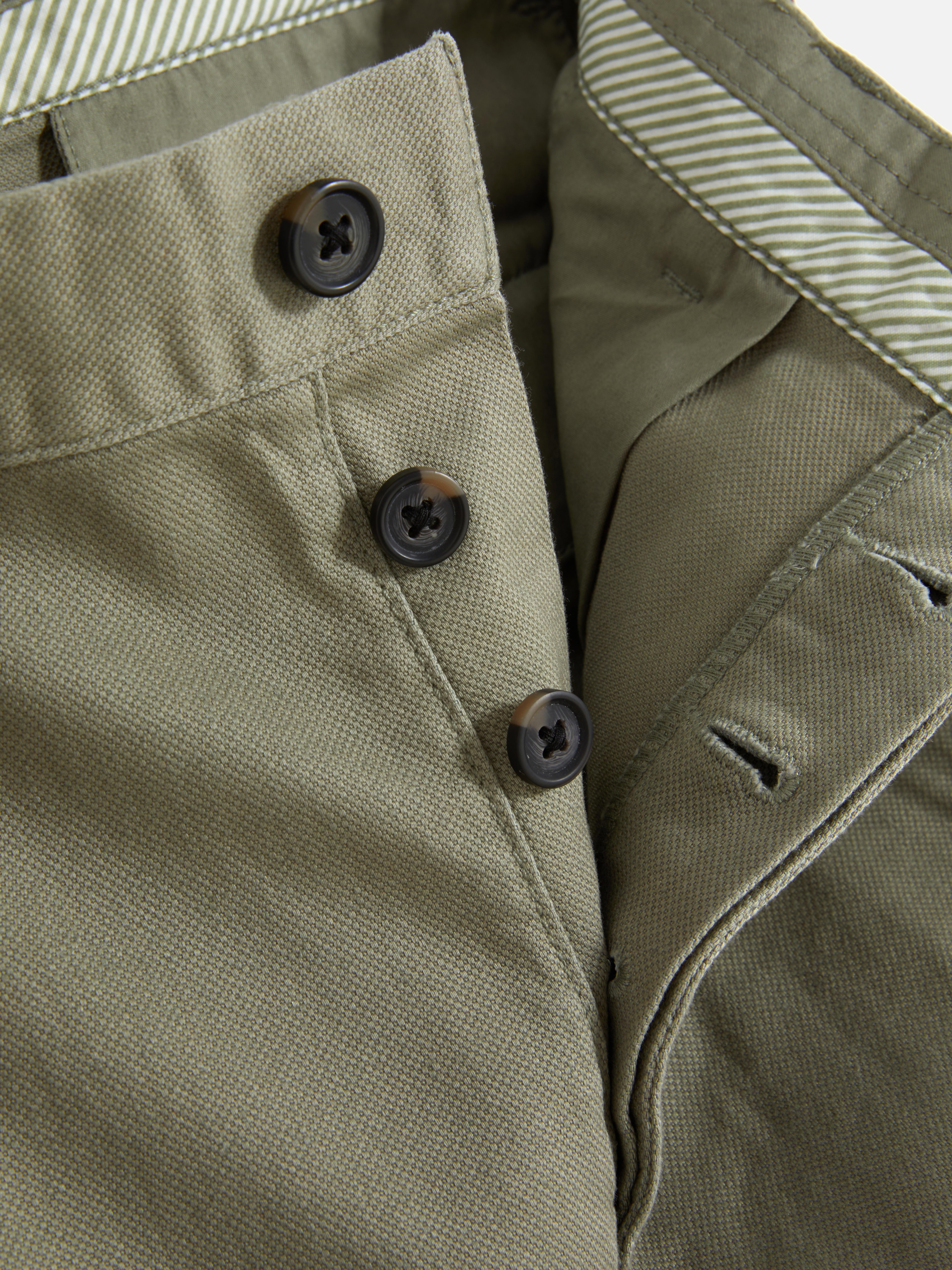Belted Chino Shorts