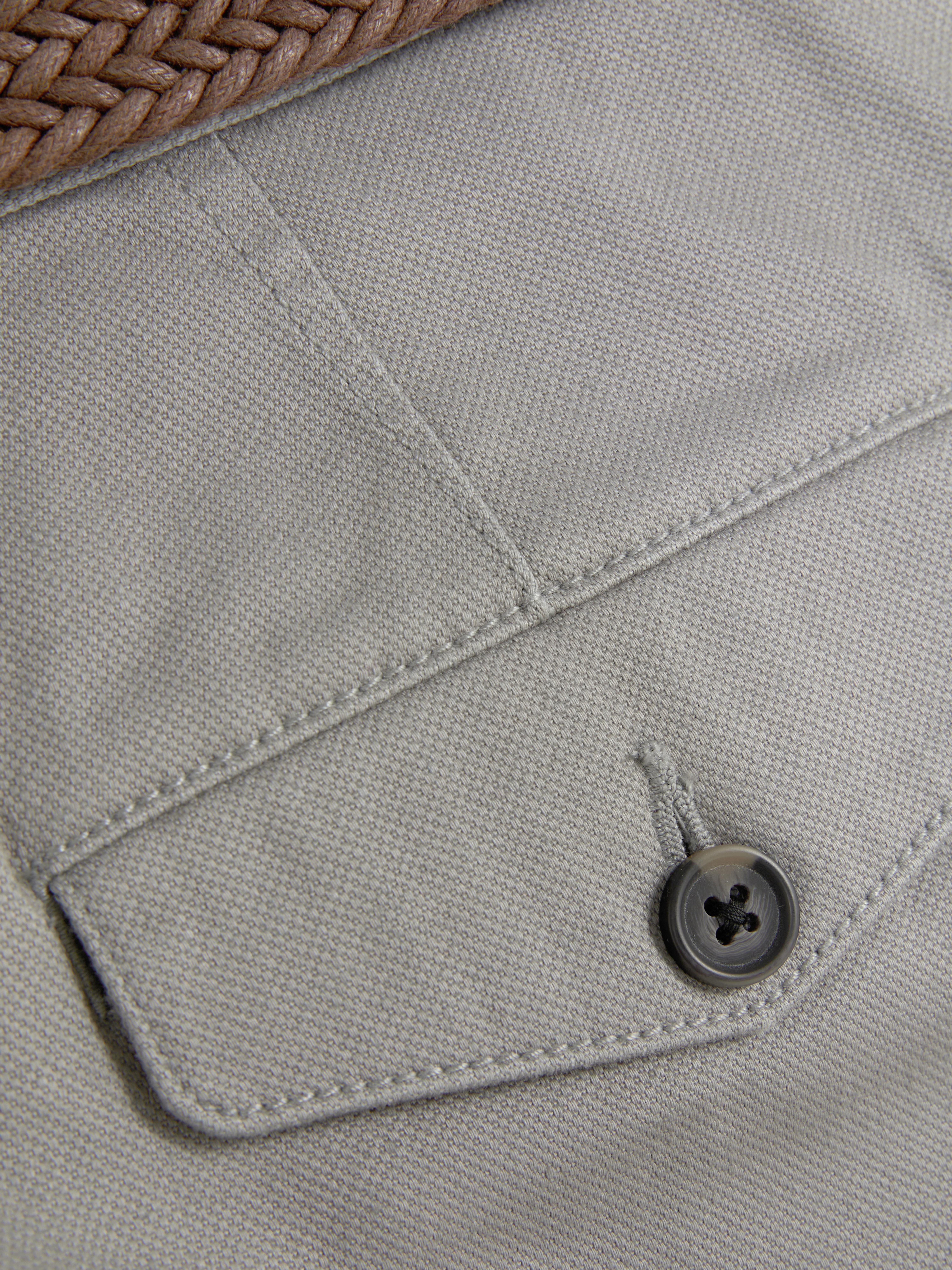 Belted Chino Shorts