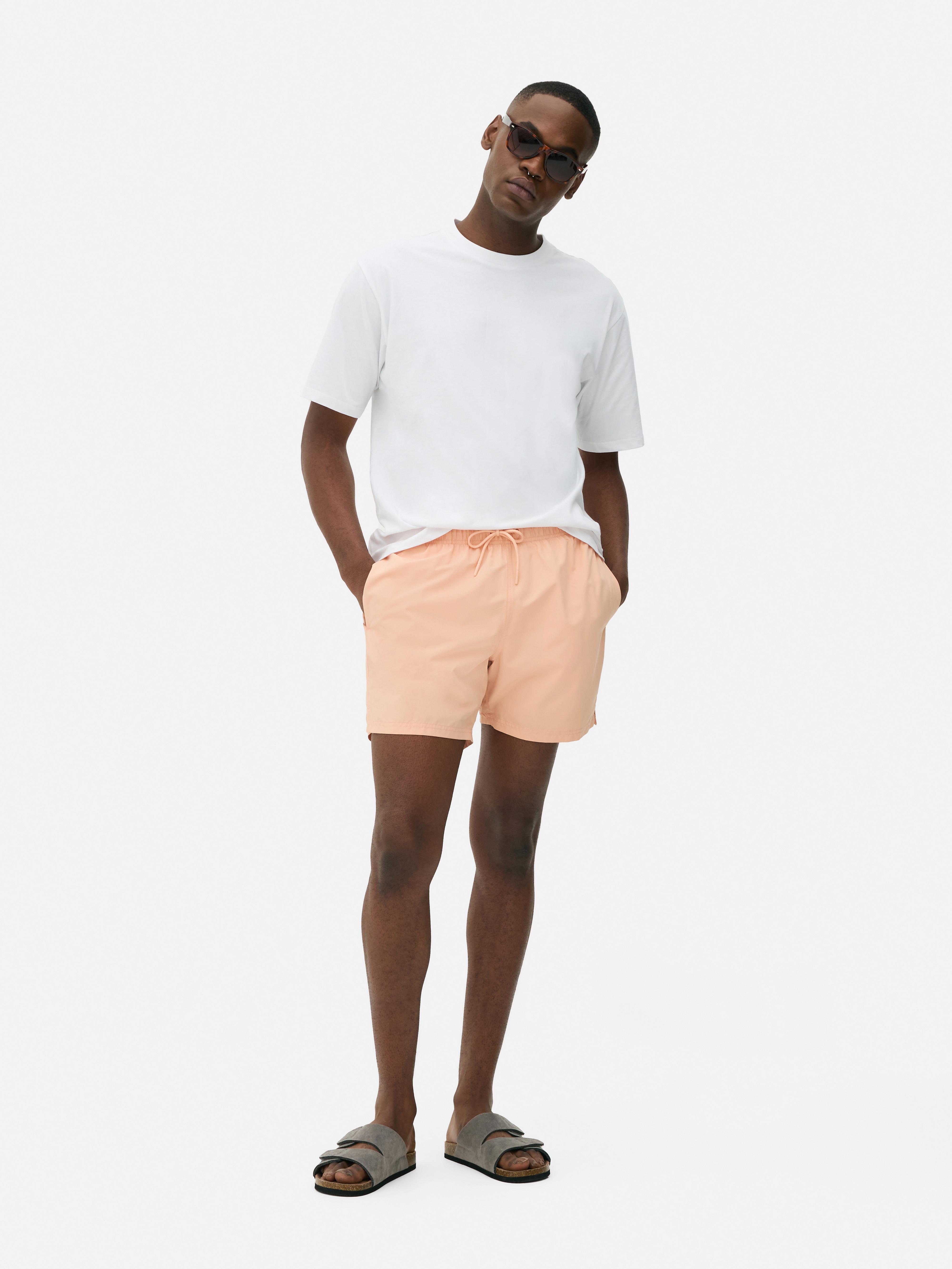 Zwemshort met trekkoord Oranje