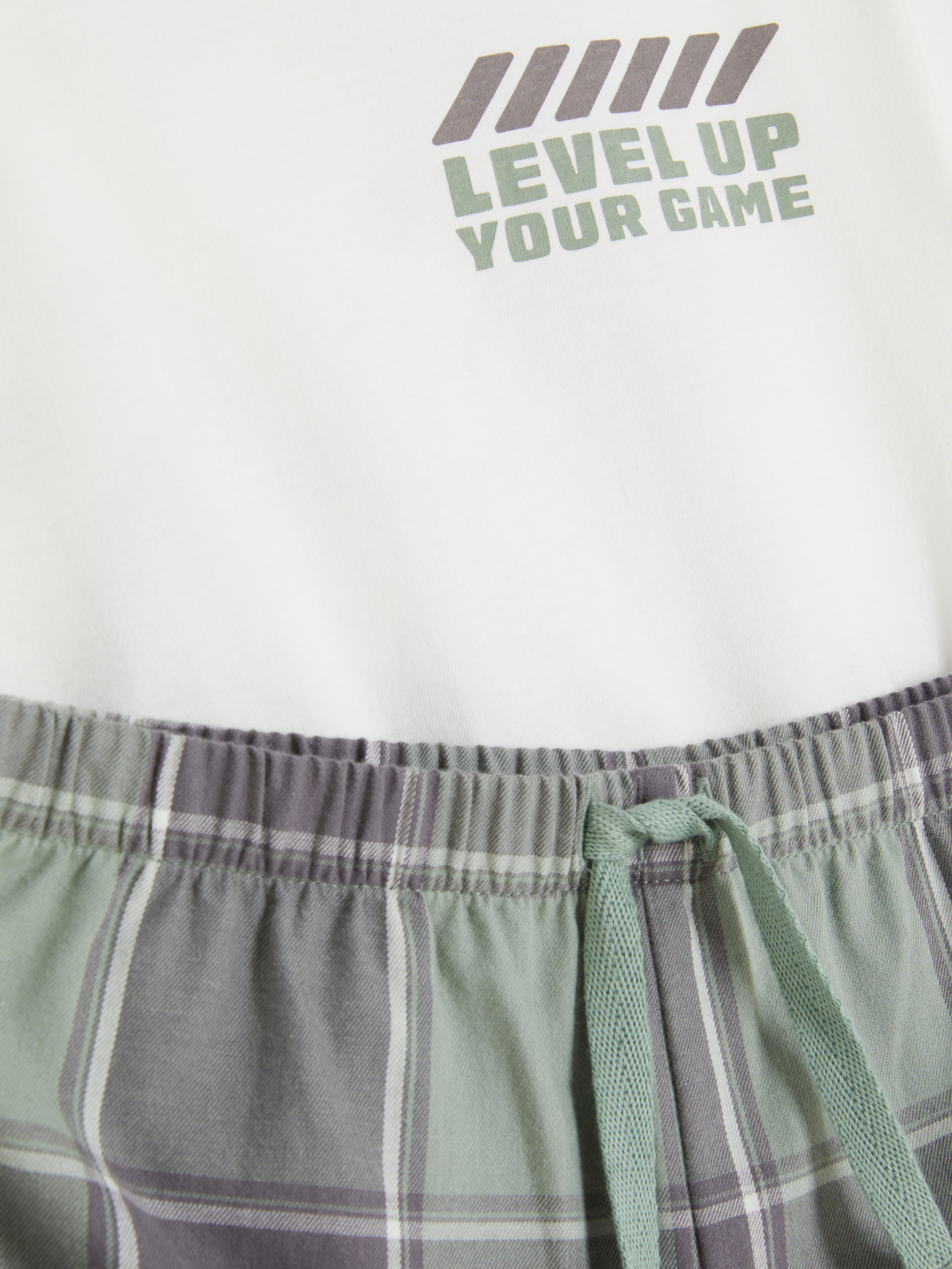 Pyjama short à motif jeux vidéo