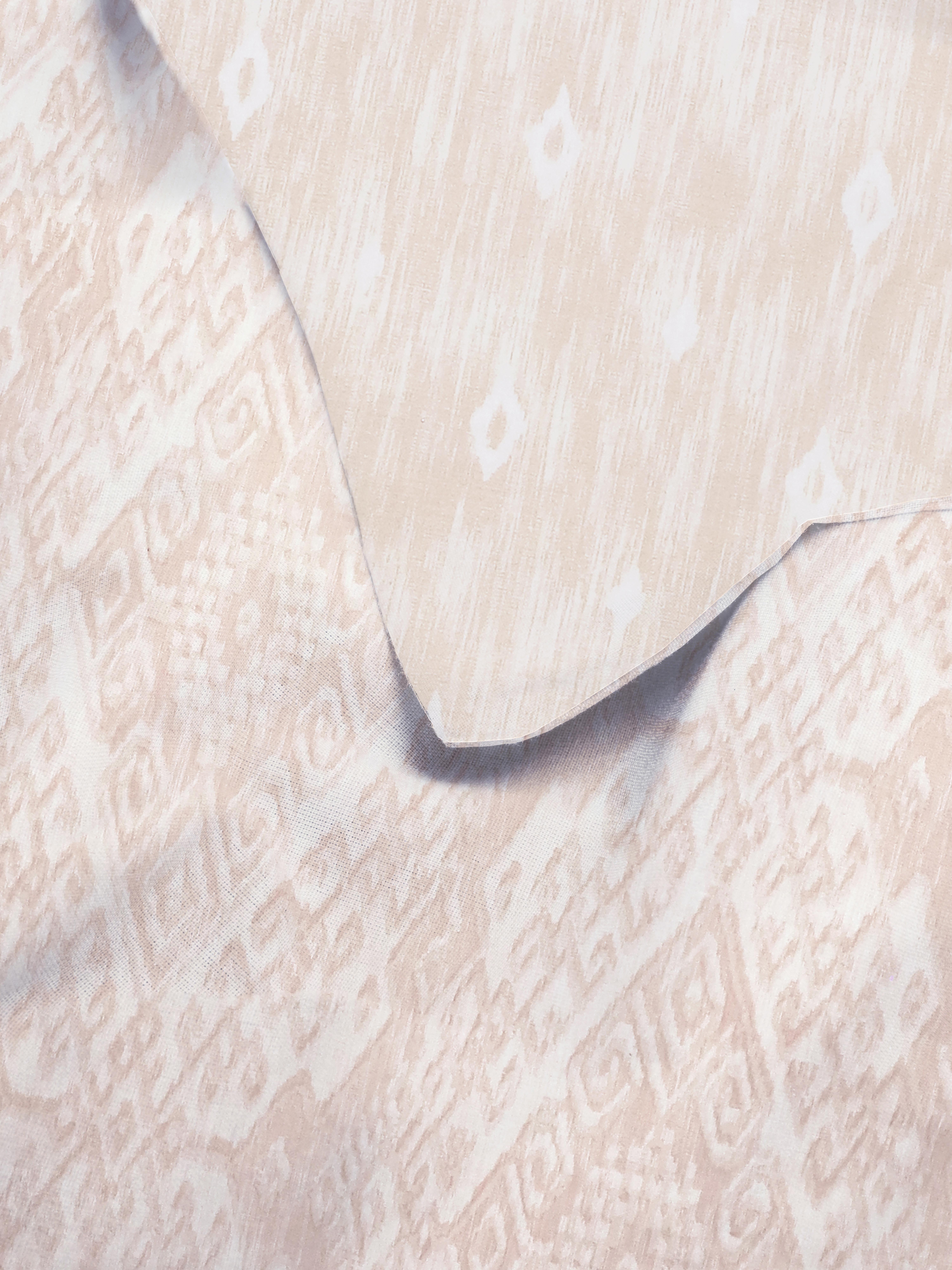 Washed Ikat Double Duvet Set