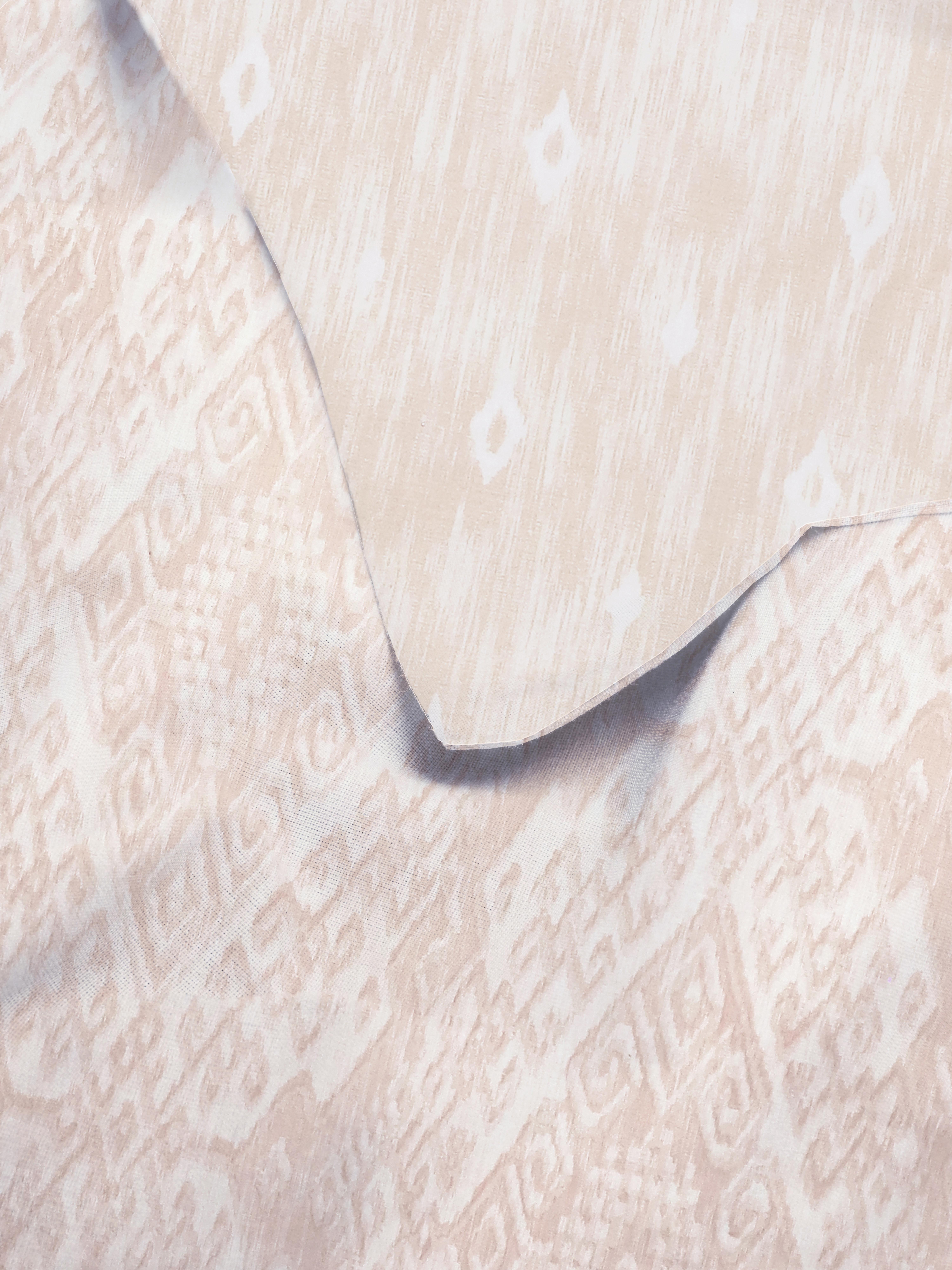 Washed Ikat King Duvet Cover Set