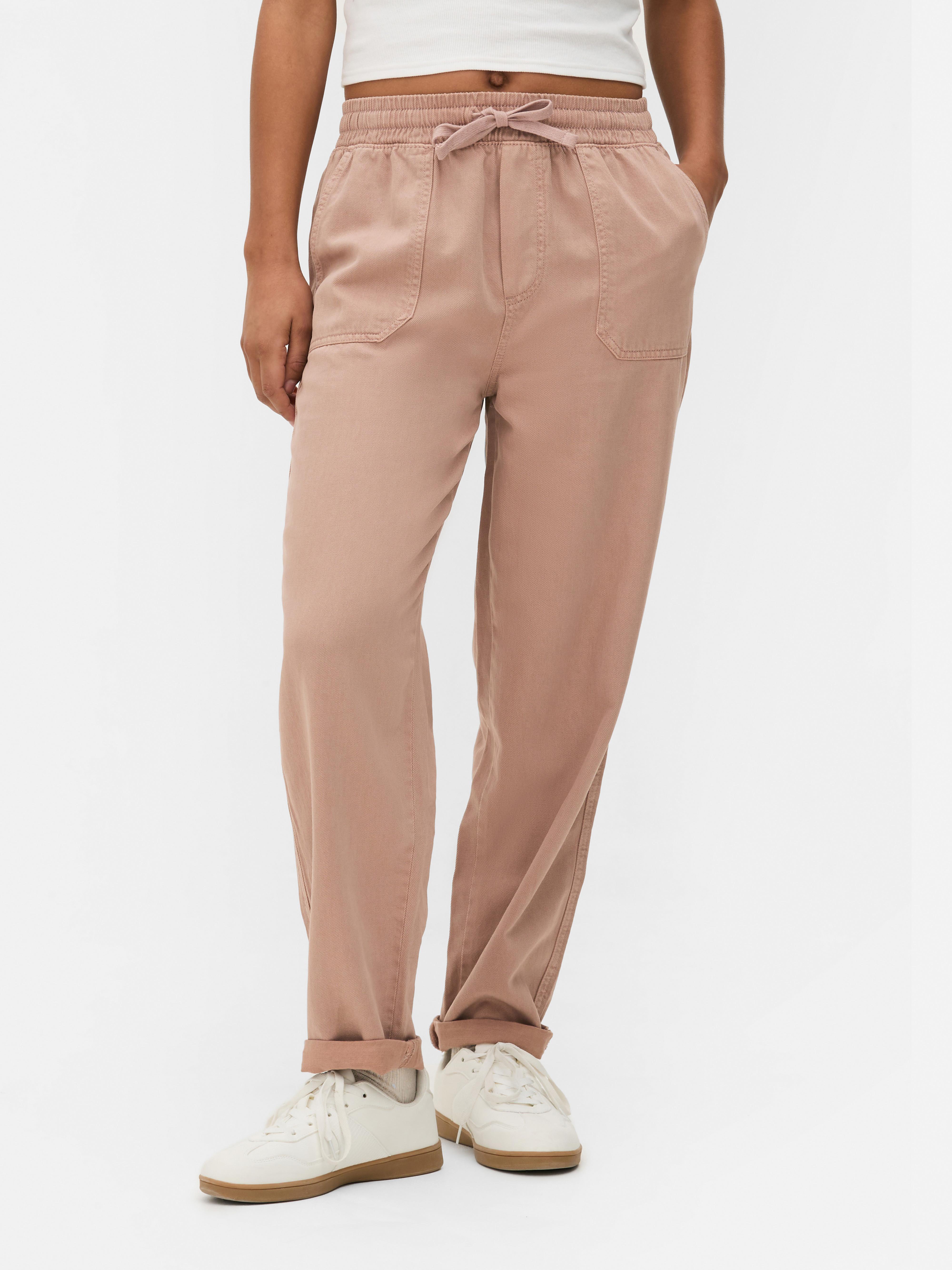 Pantaloni da tuta con laccetti in vita