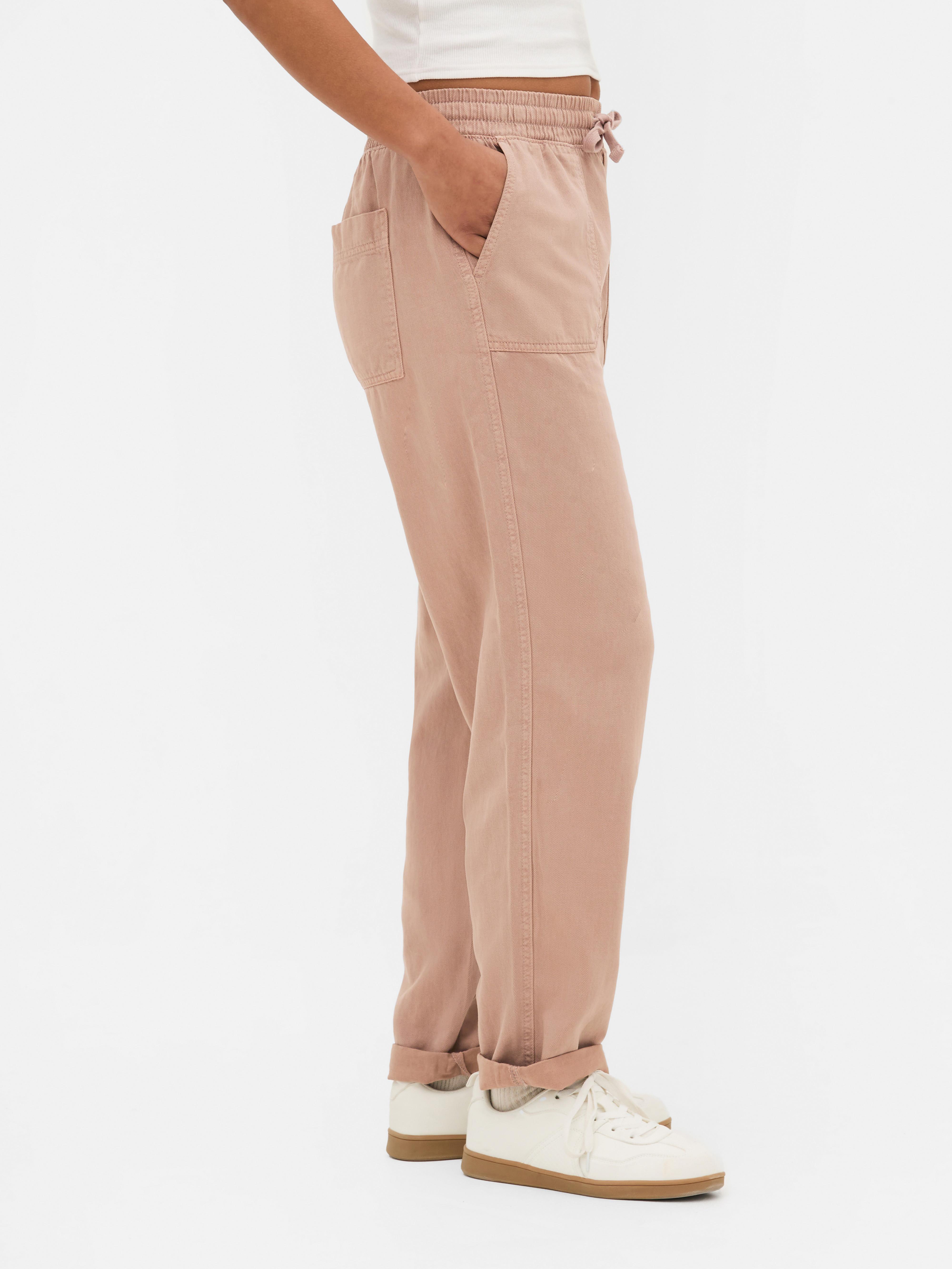 Pantaloni da tuta con laccetti in vita
