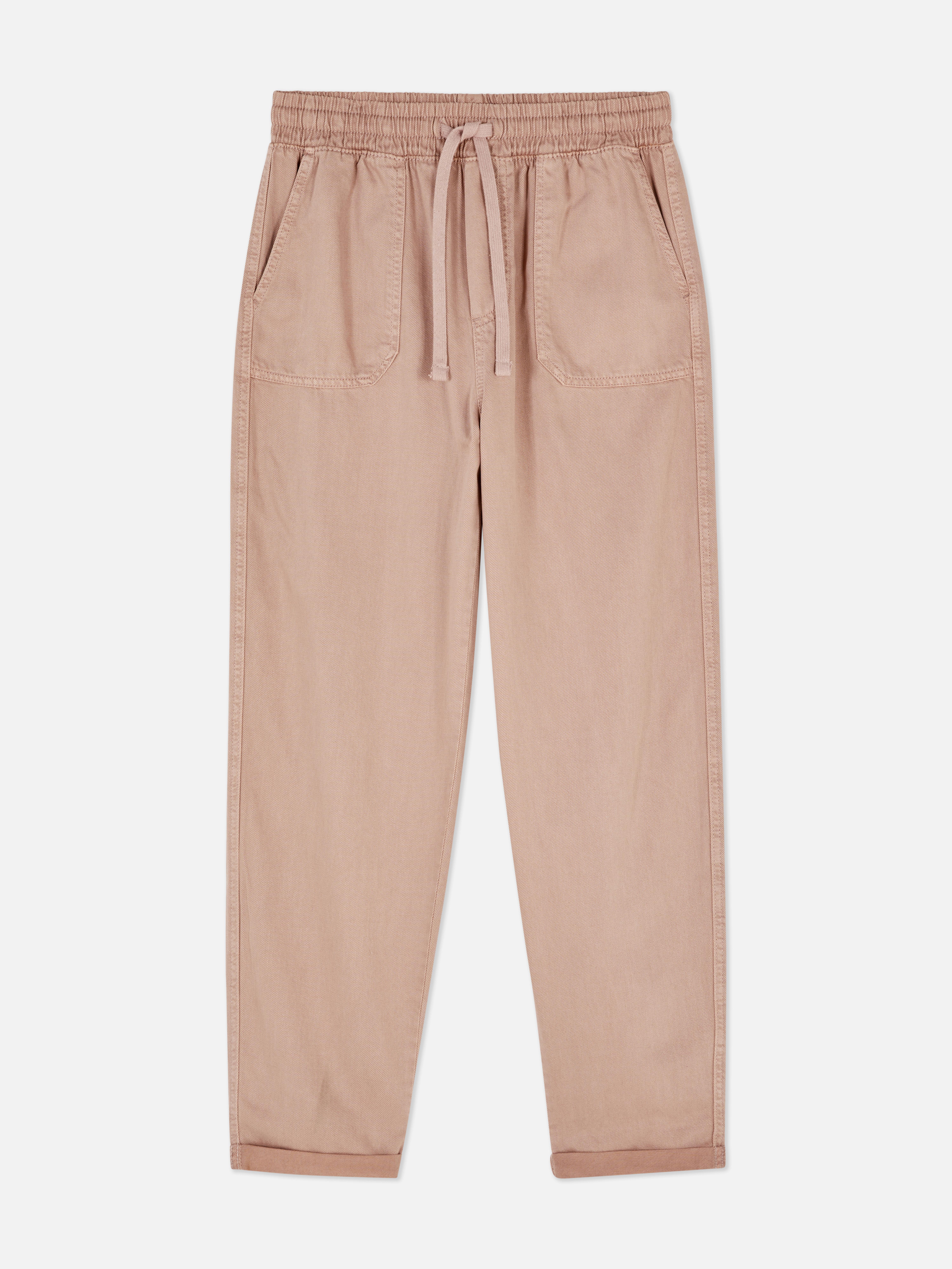 Pantaloni da tuta con laccetti in vita