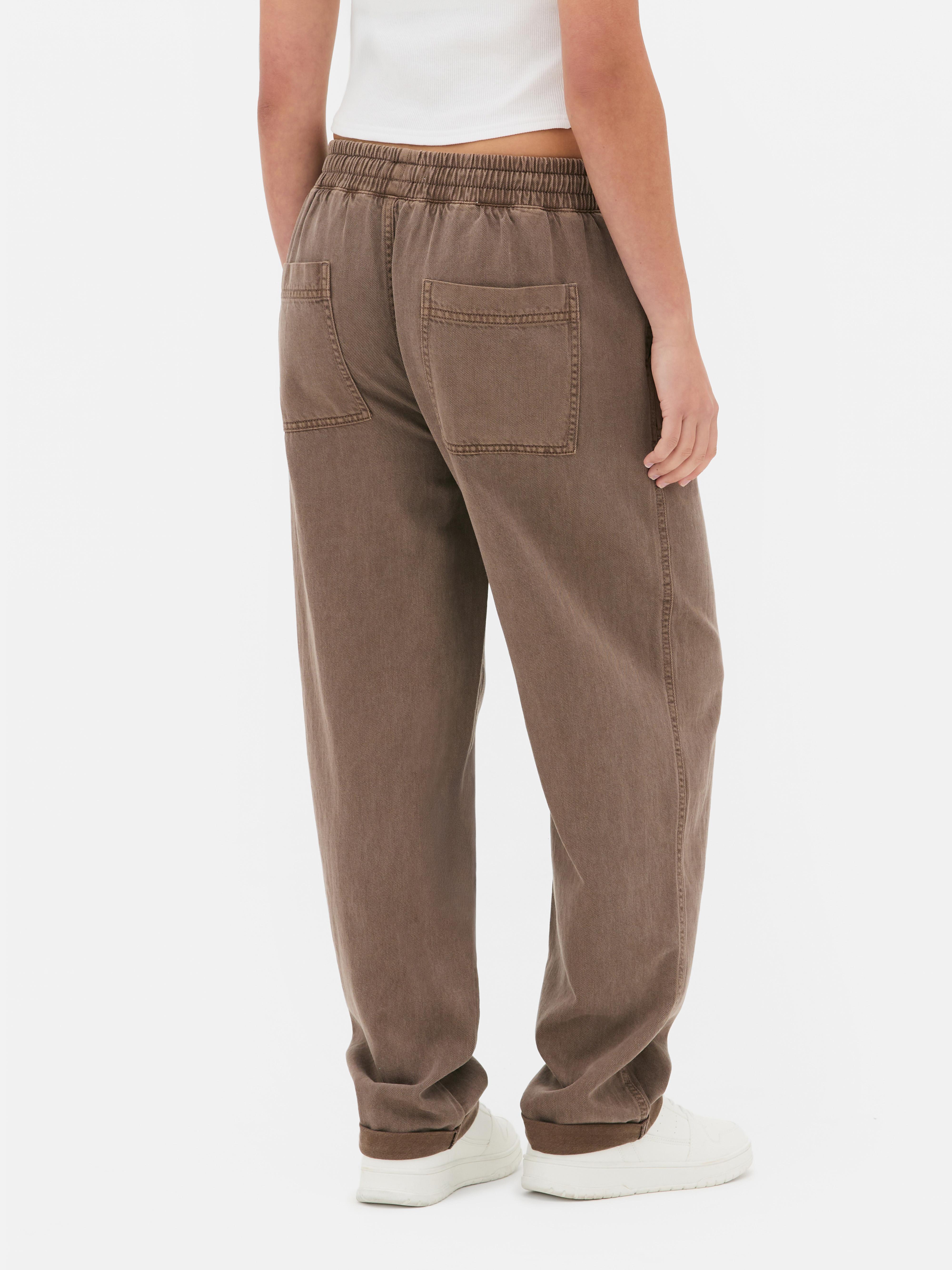 Pantaloni da tuta con laccetti in vita