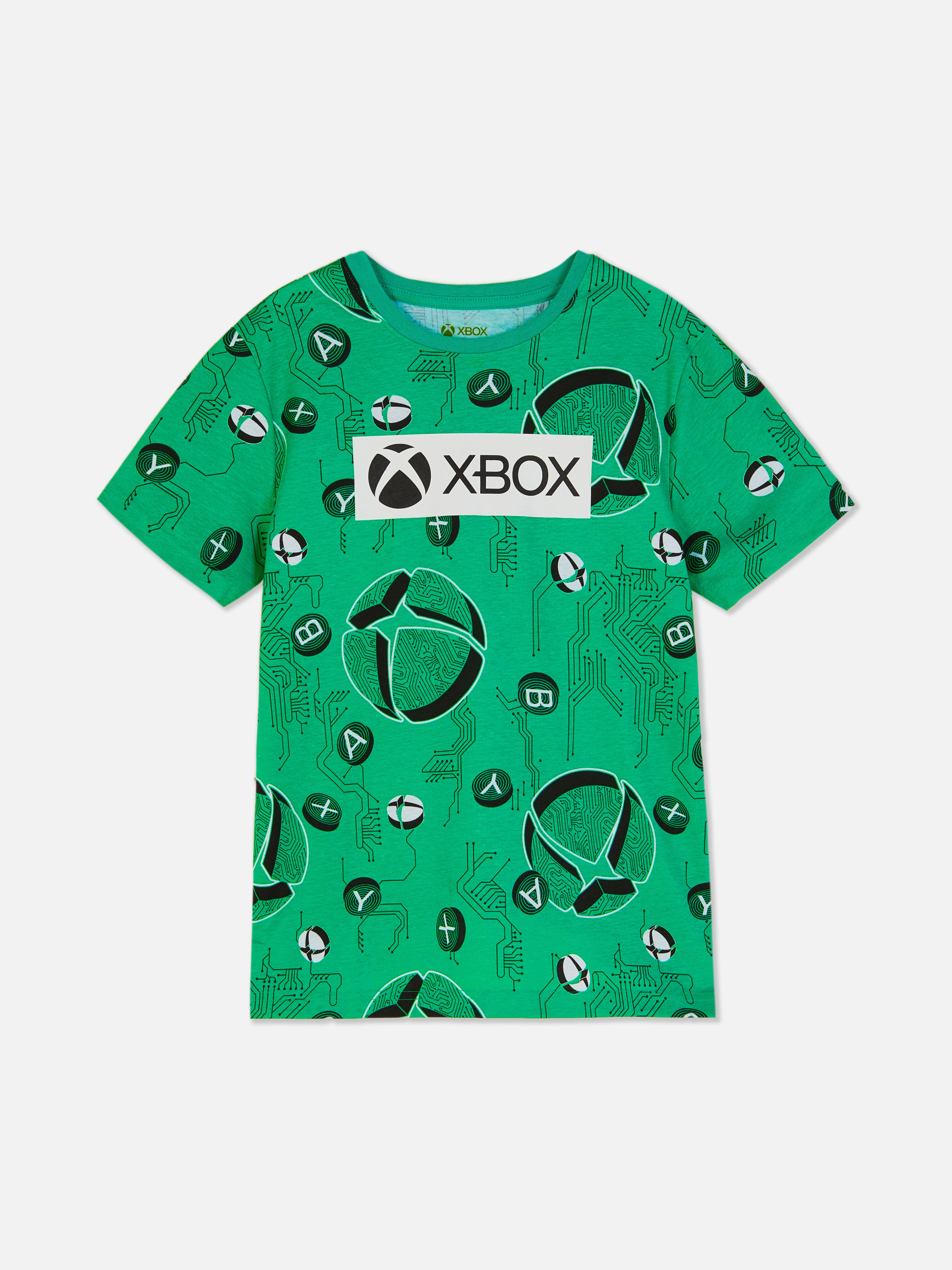 T-shirt z krótkim rękawem i motywem Xbox