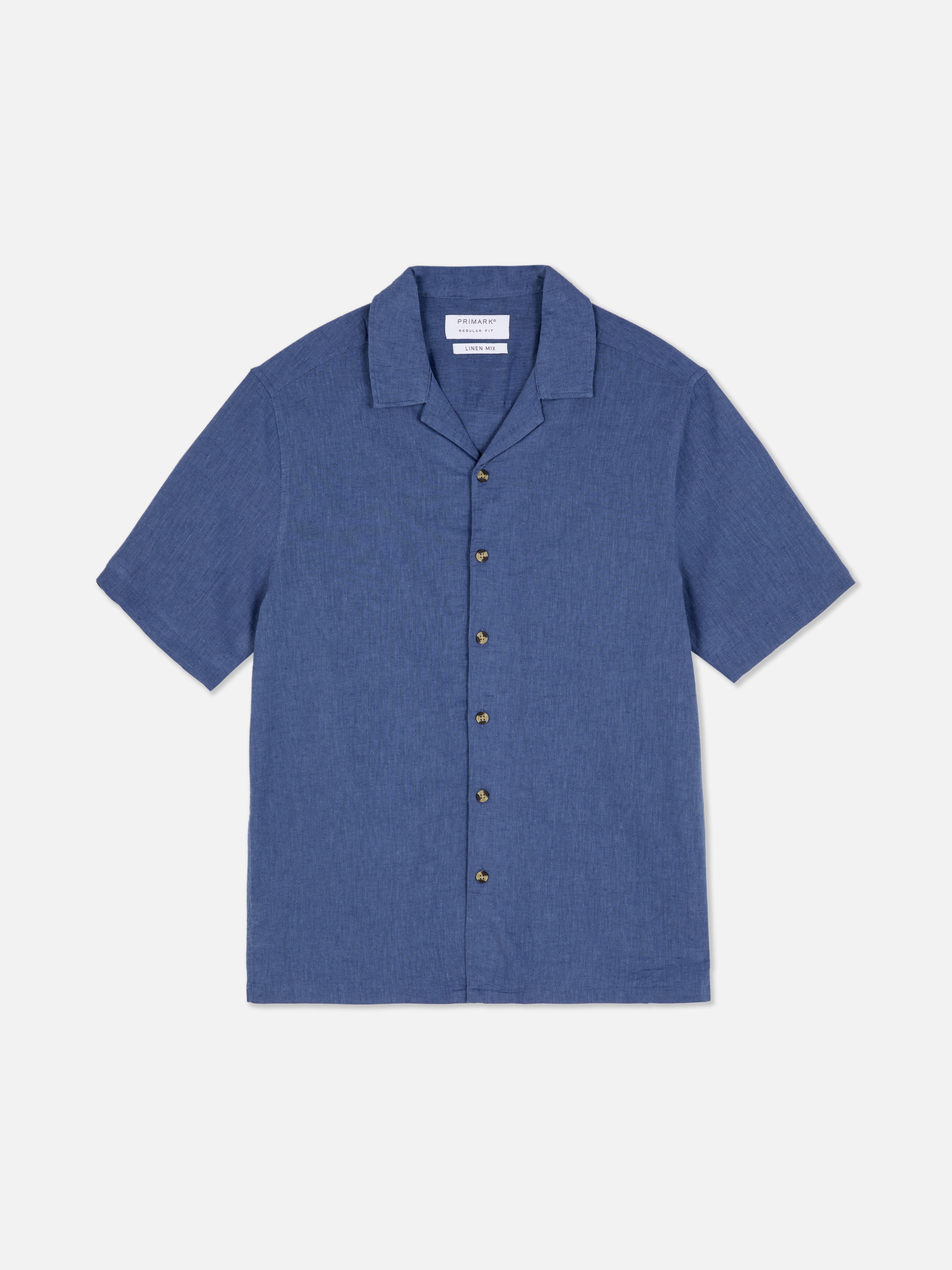 Short Sleeve Linen Top