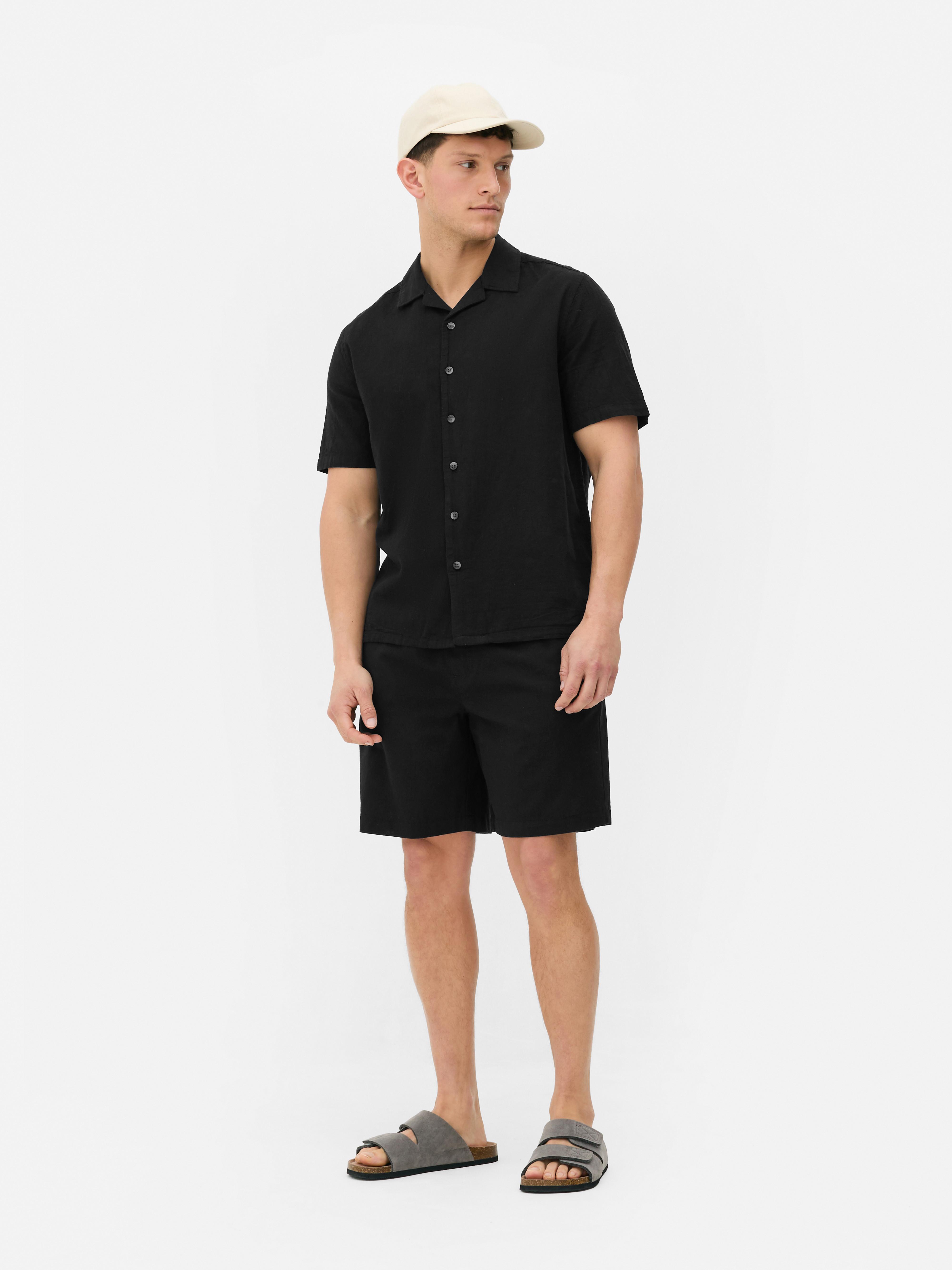 Co-Ord Short Sleeved Linen T-Shirt