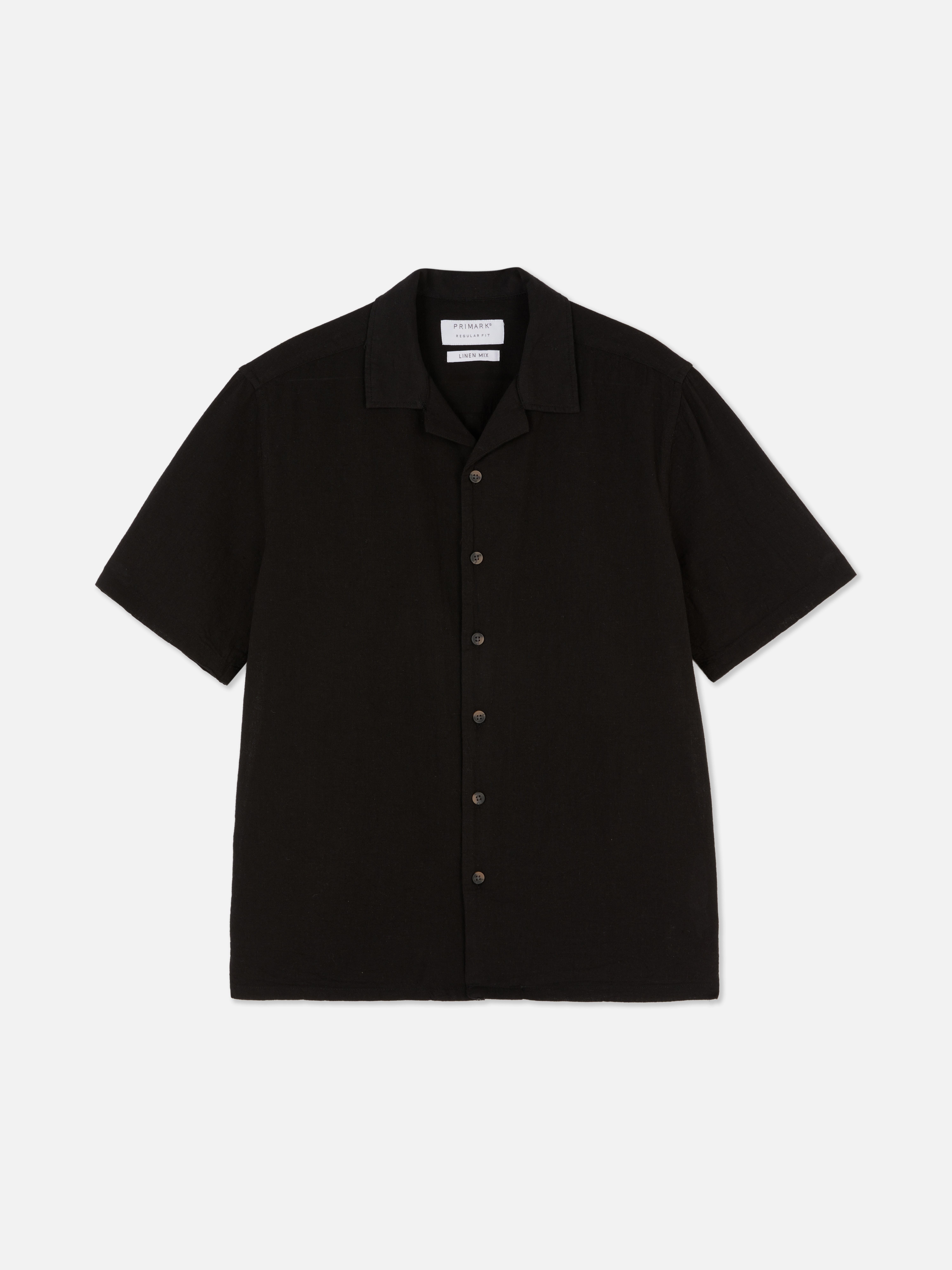 Short Sleeve Linen Top