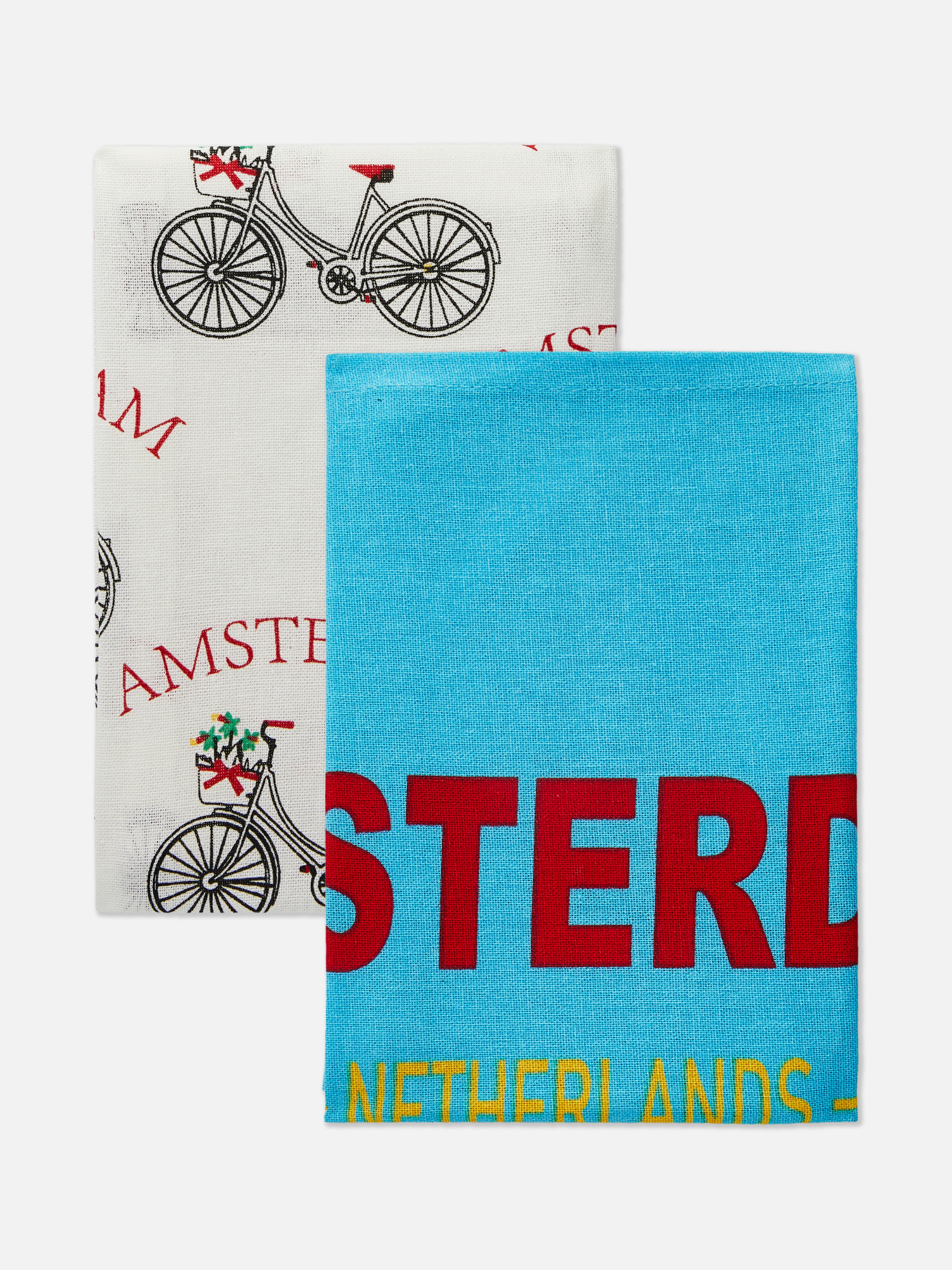 Theedoeken Amsterdam, set van 2