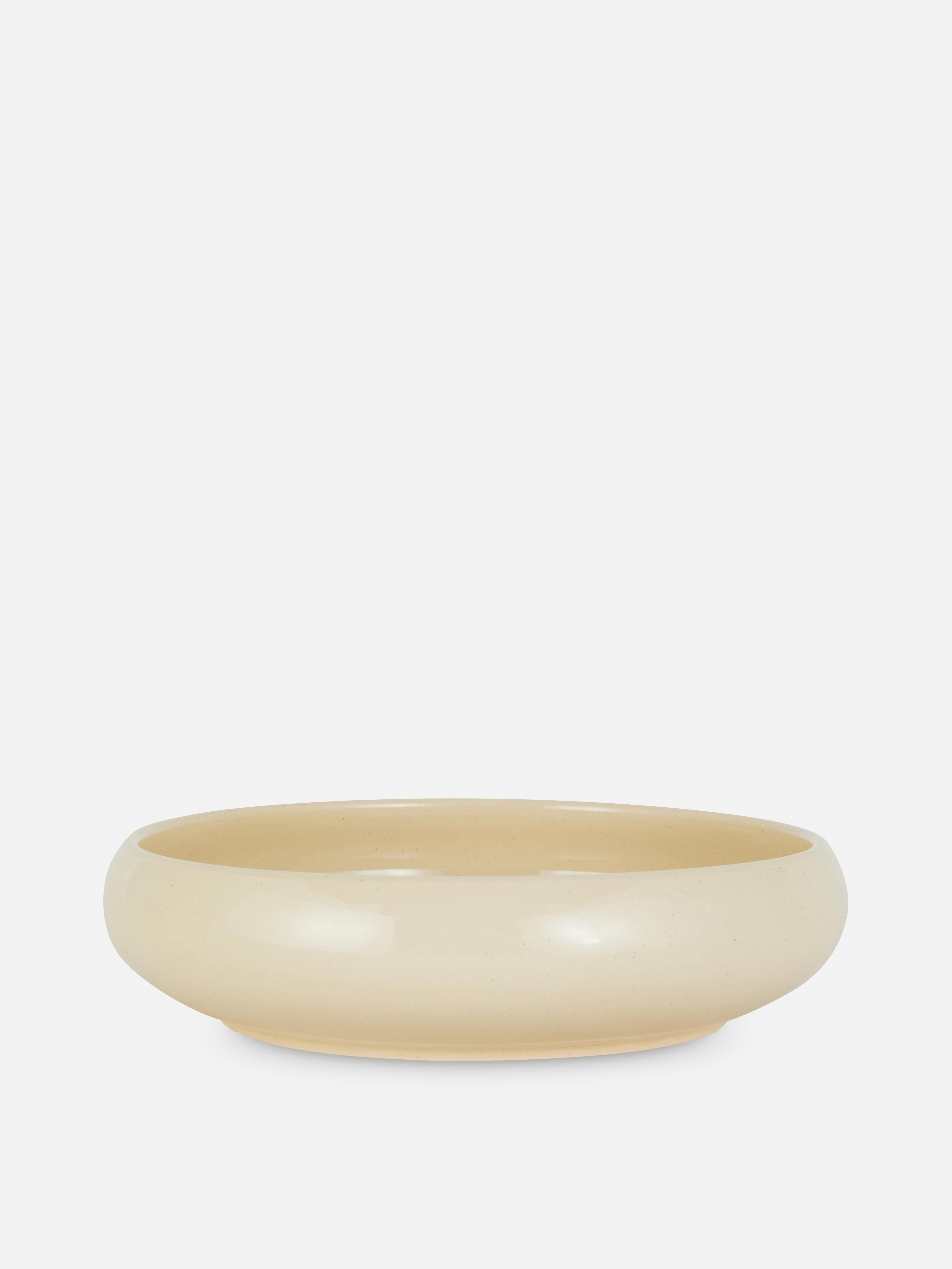 Tigela massa vidrada salpicada