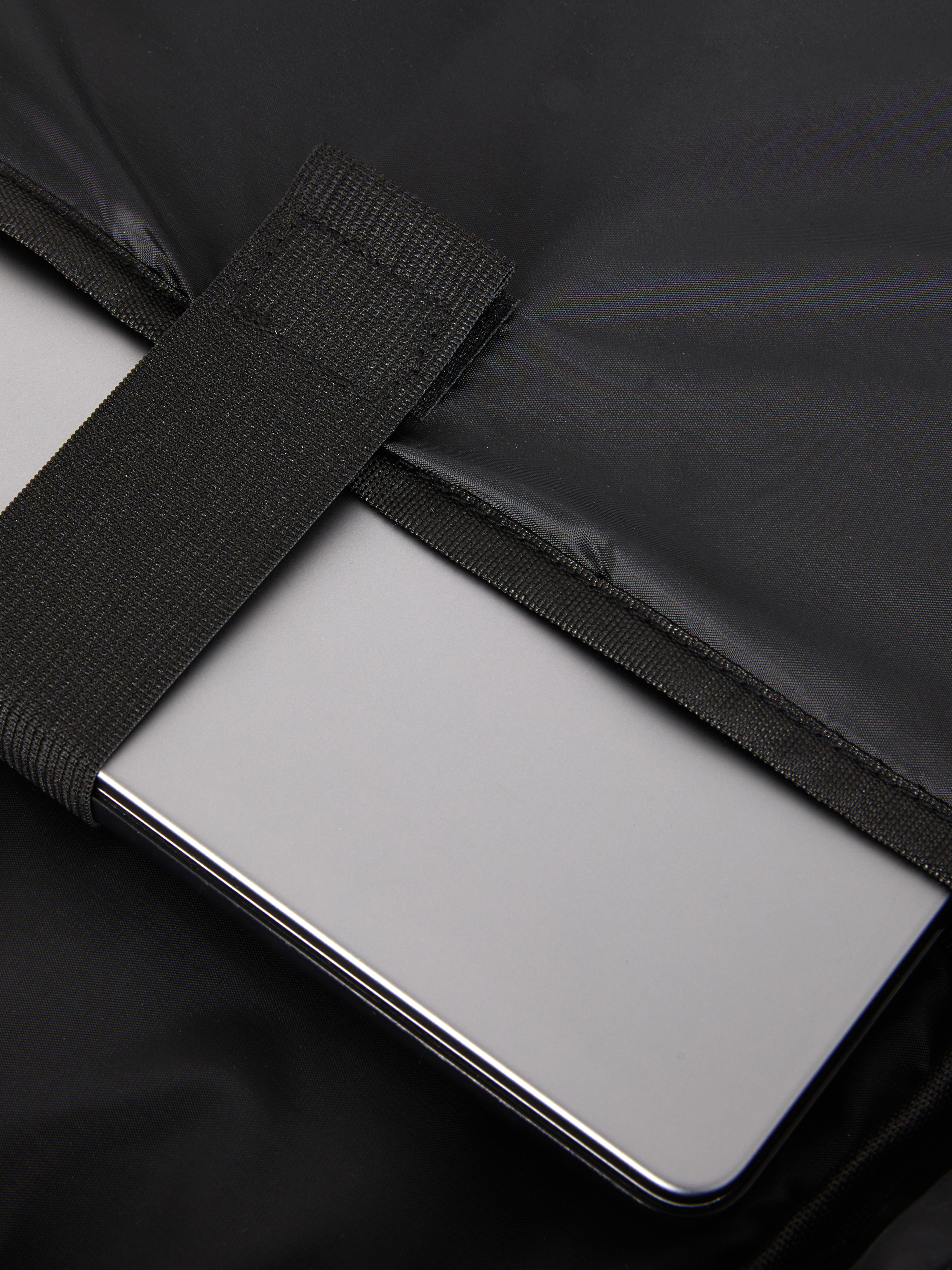 Rubberised Zip Backpack