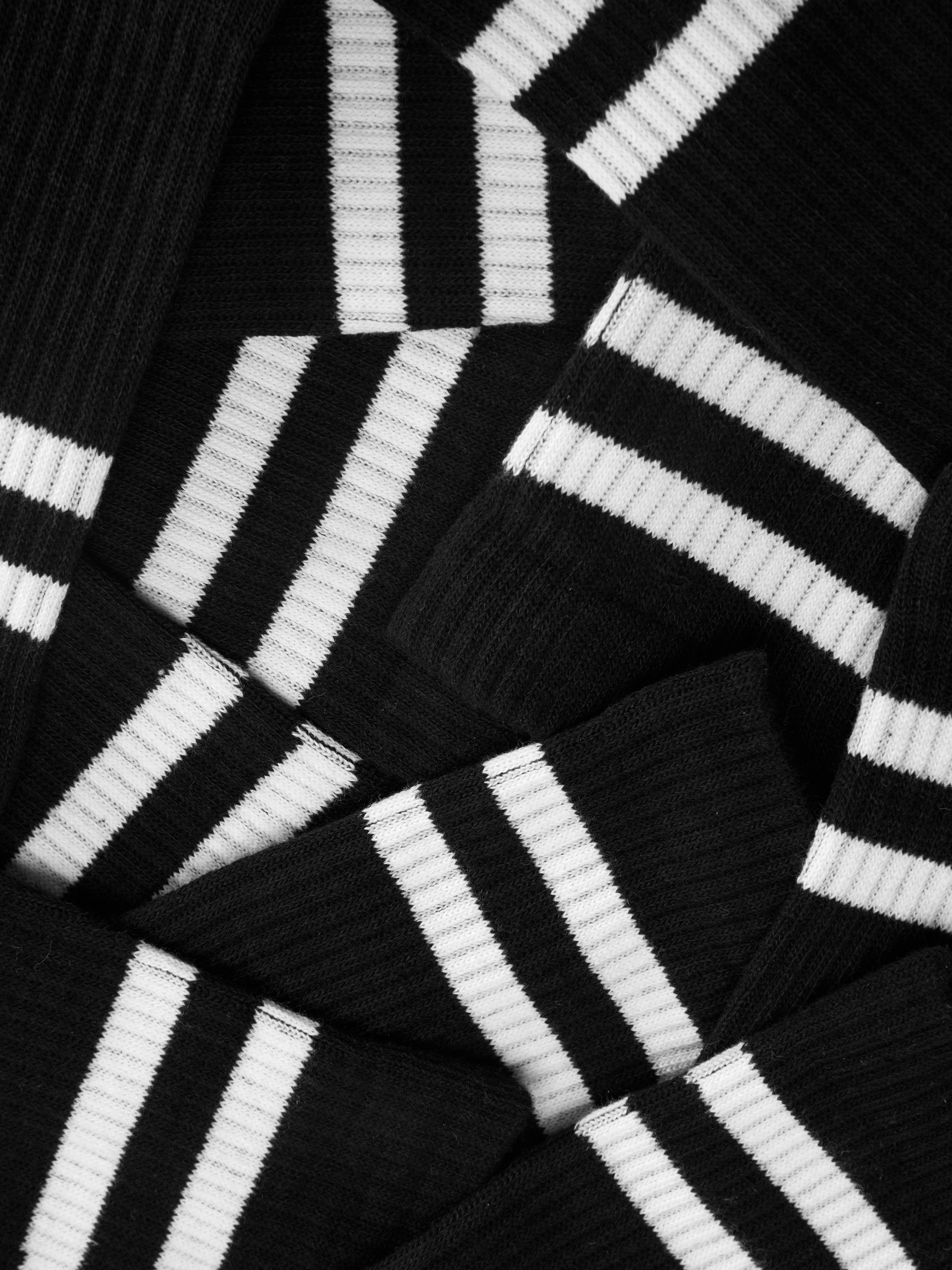 5pk Stipe Ankle socks