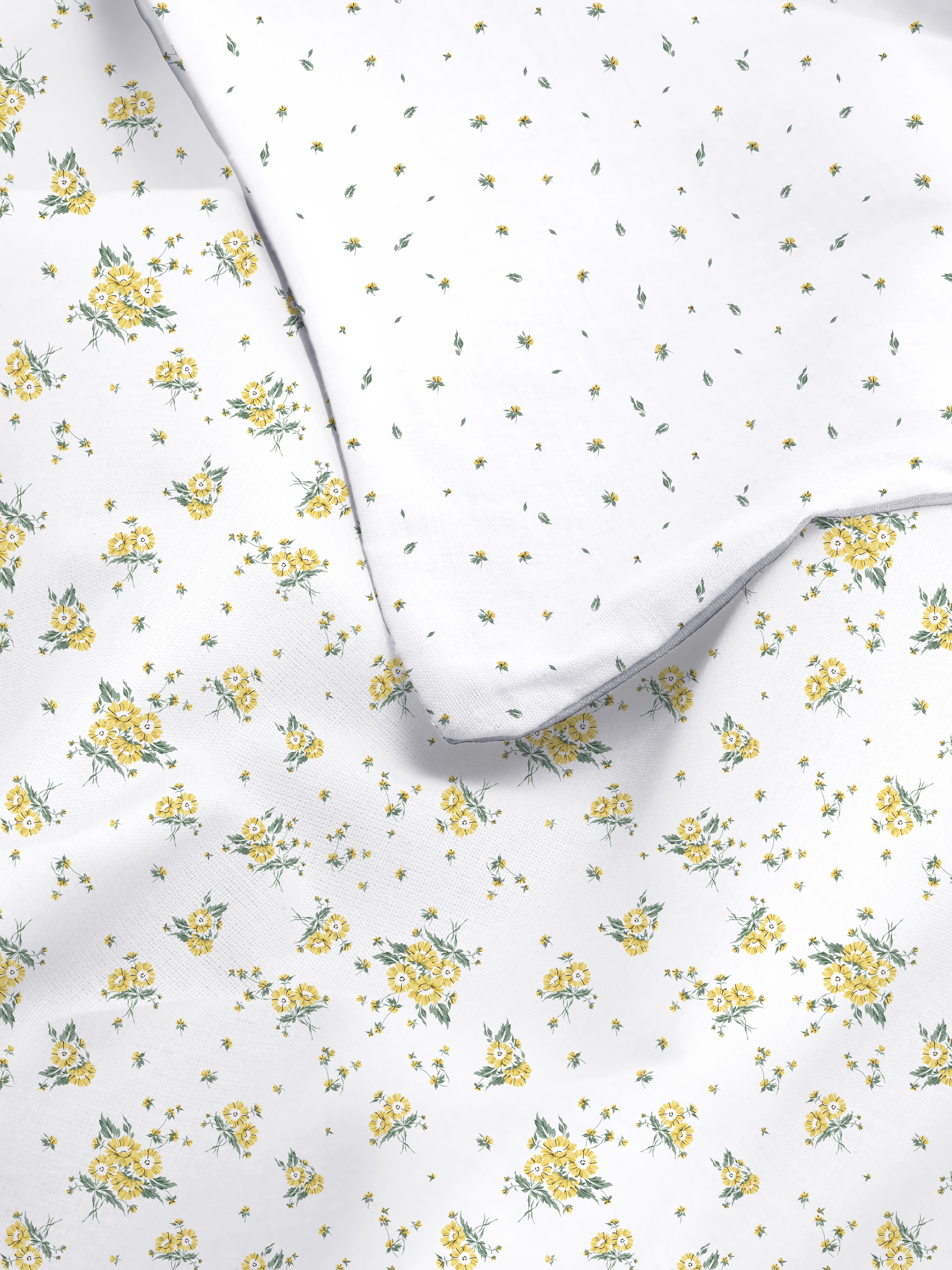 Reversible King Ditsy Floral Duvet Cover Set