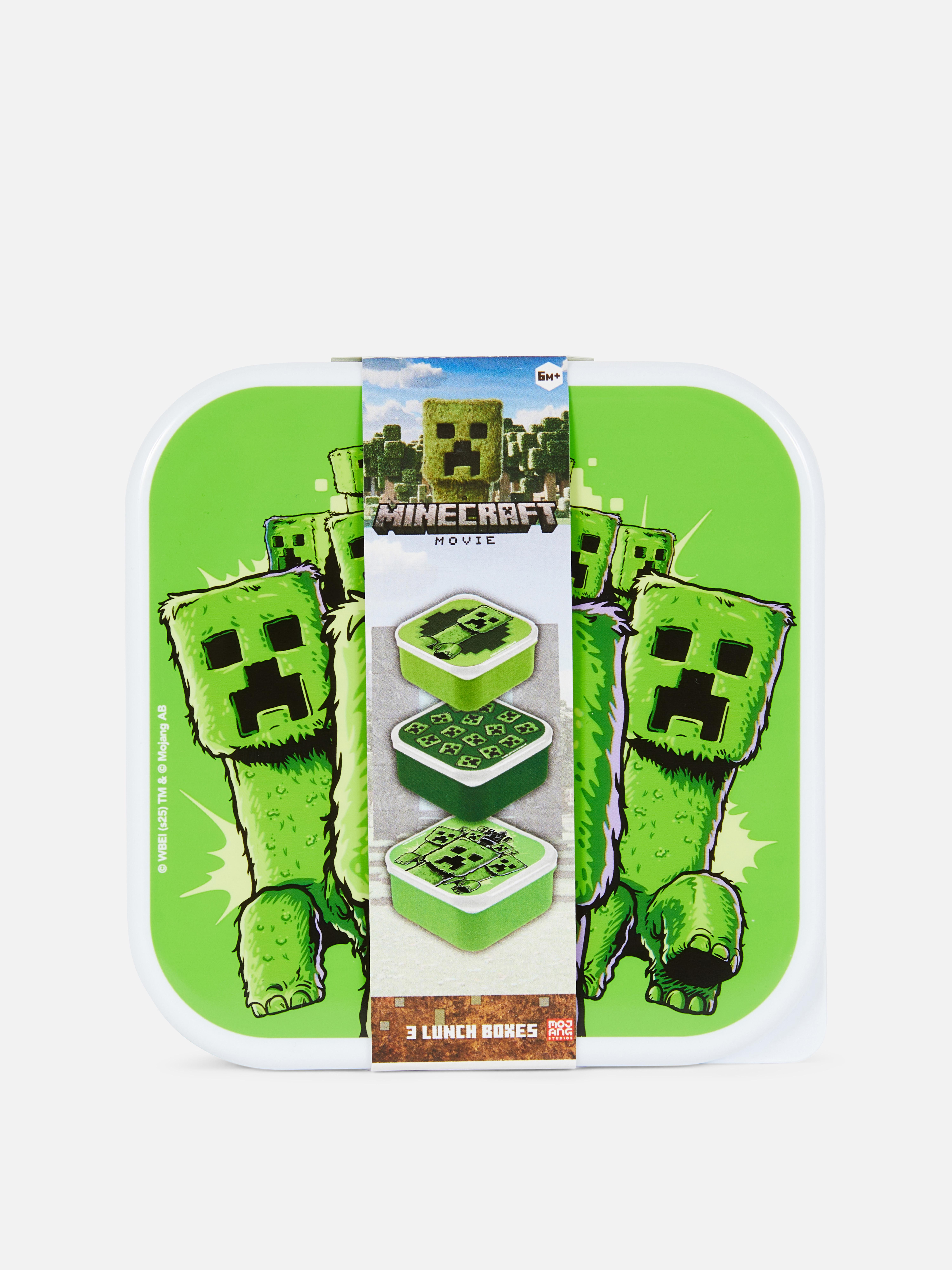 Pack 3 lancheiras Minecraft