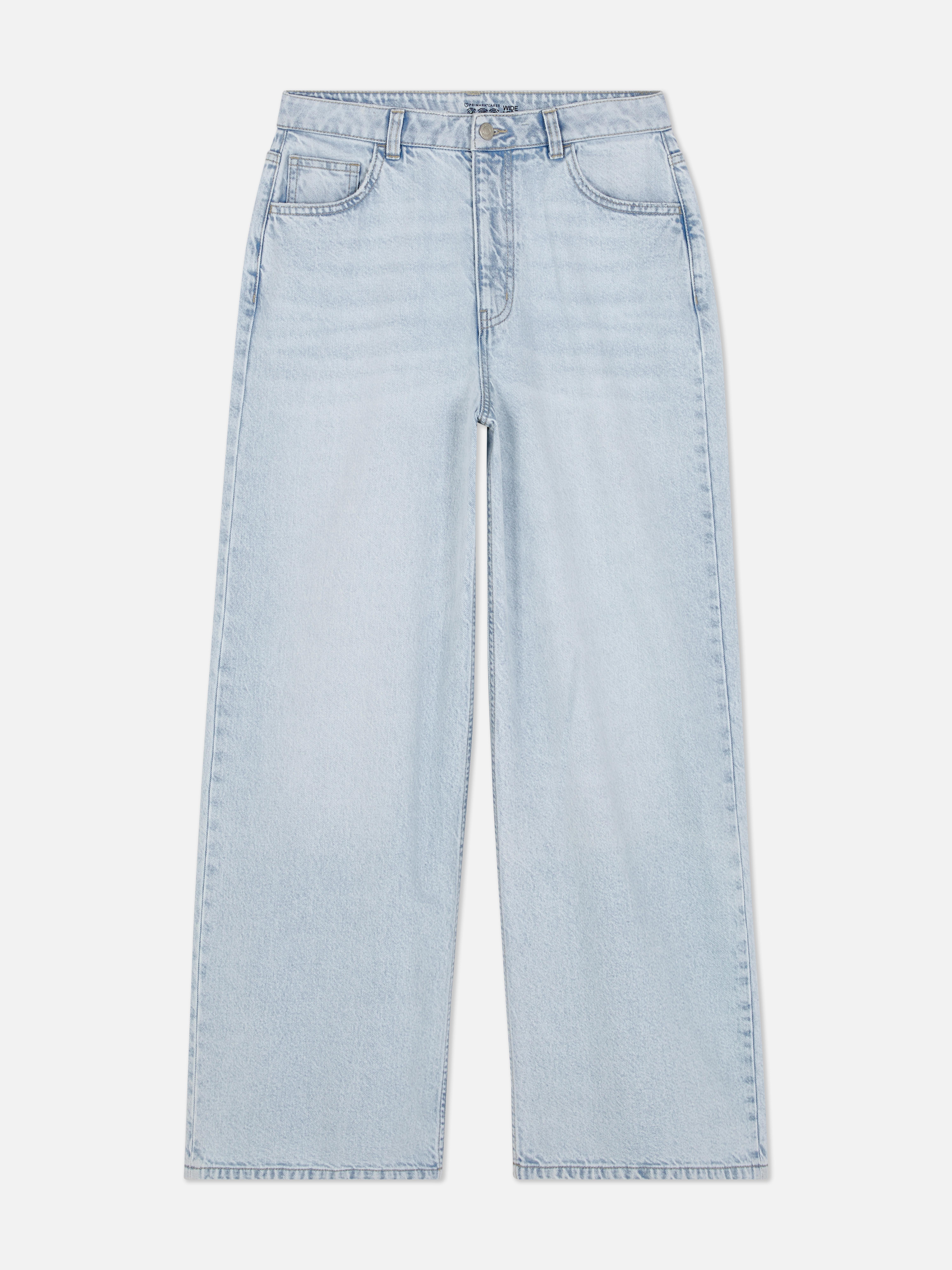 Wide Leg Denim Jeans