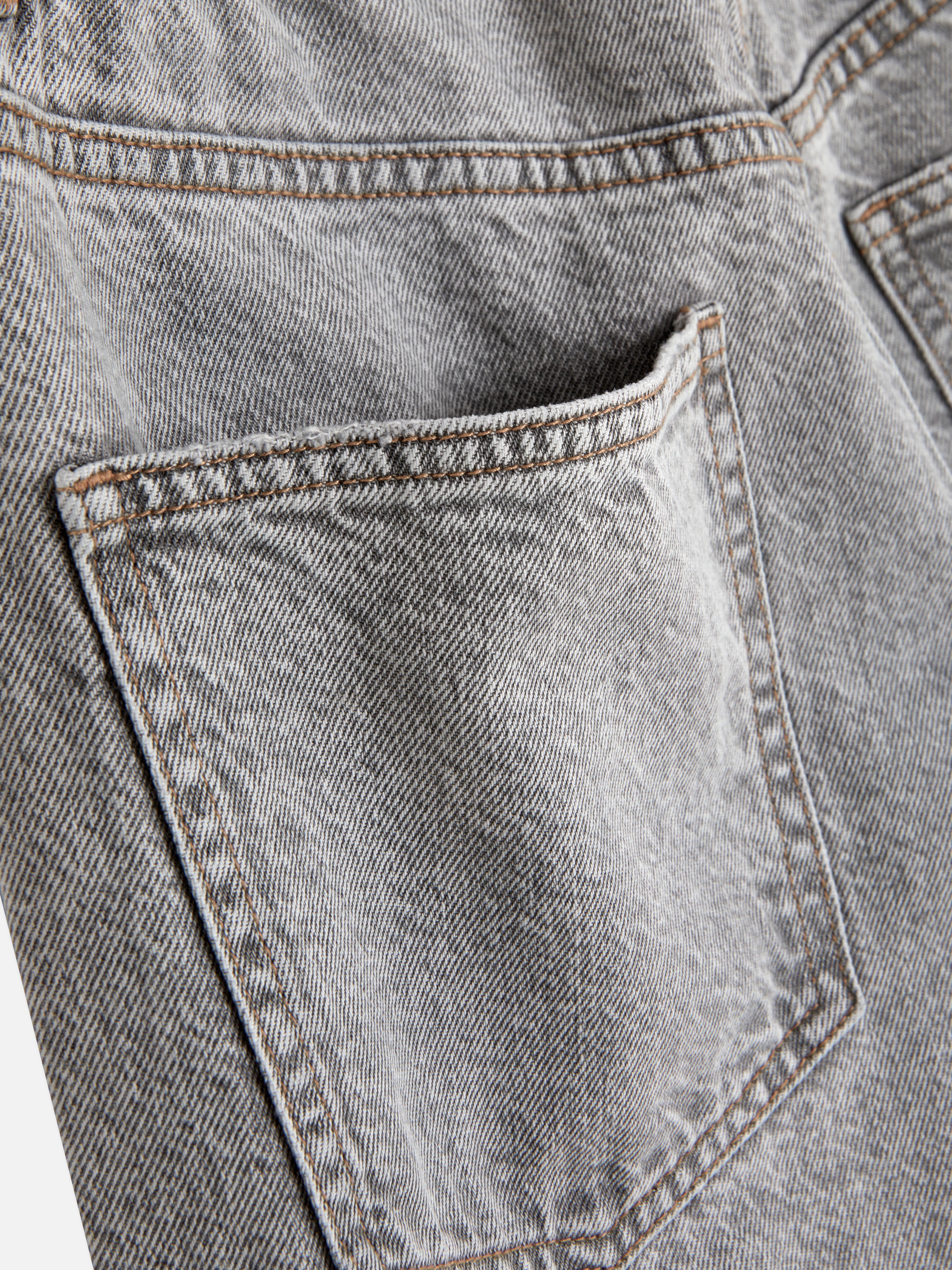 Wide Leg Denim Jeans